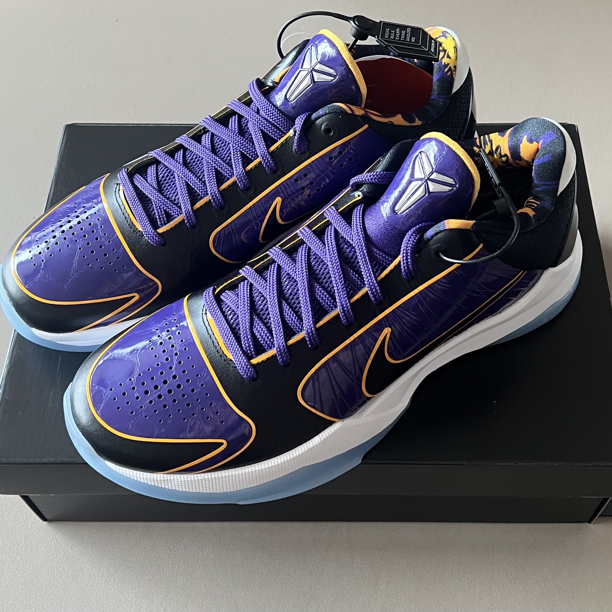 Nike Kobe 5 Protro 5X Champ 착용 스타일