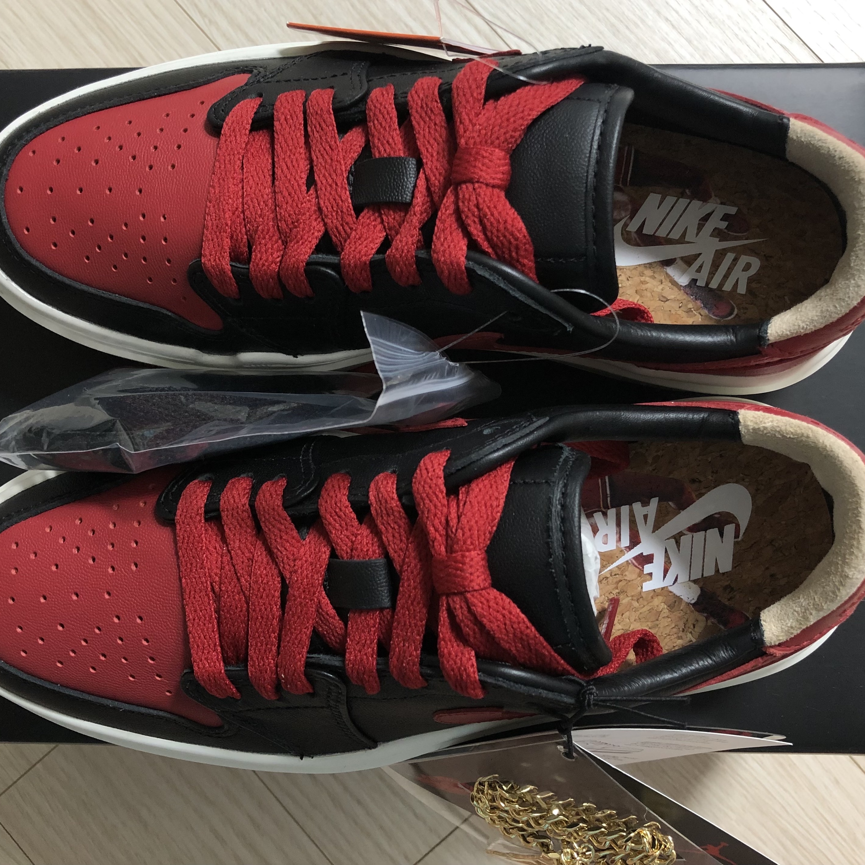 (W) Jordan 1 Elevate Low SE Bred 착용 스타일 - 3