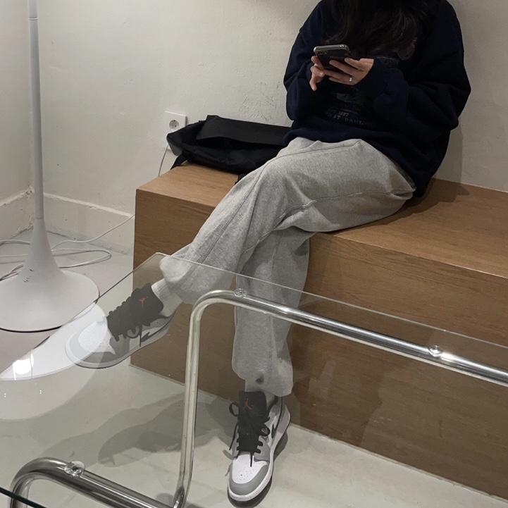 (GS) Jordan 1 Low Light Smoke Grey 착용 스타일 - 2