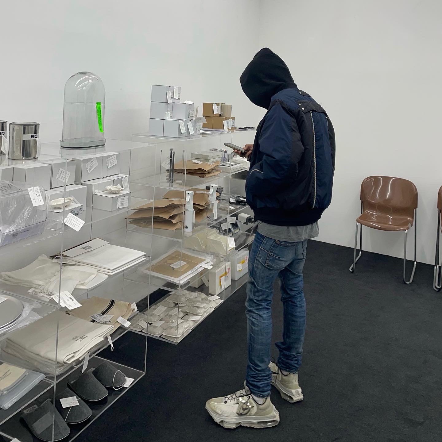 Nike x Matthew M Williams Zoom 004 Stone 착용 스타일 - 1