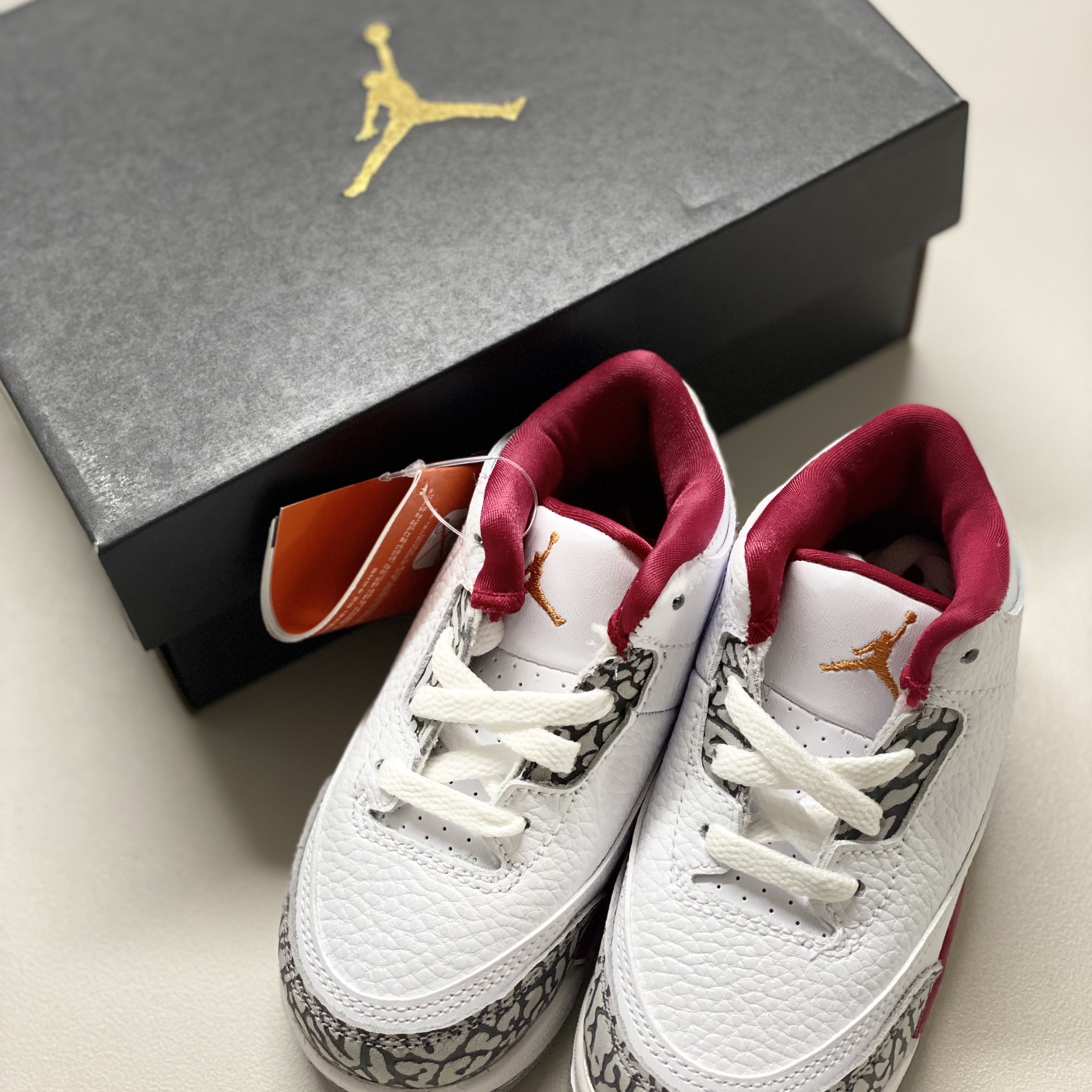 (TD) Jordan 3 Retro Cardinal Red 착용 스타일