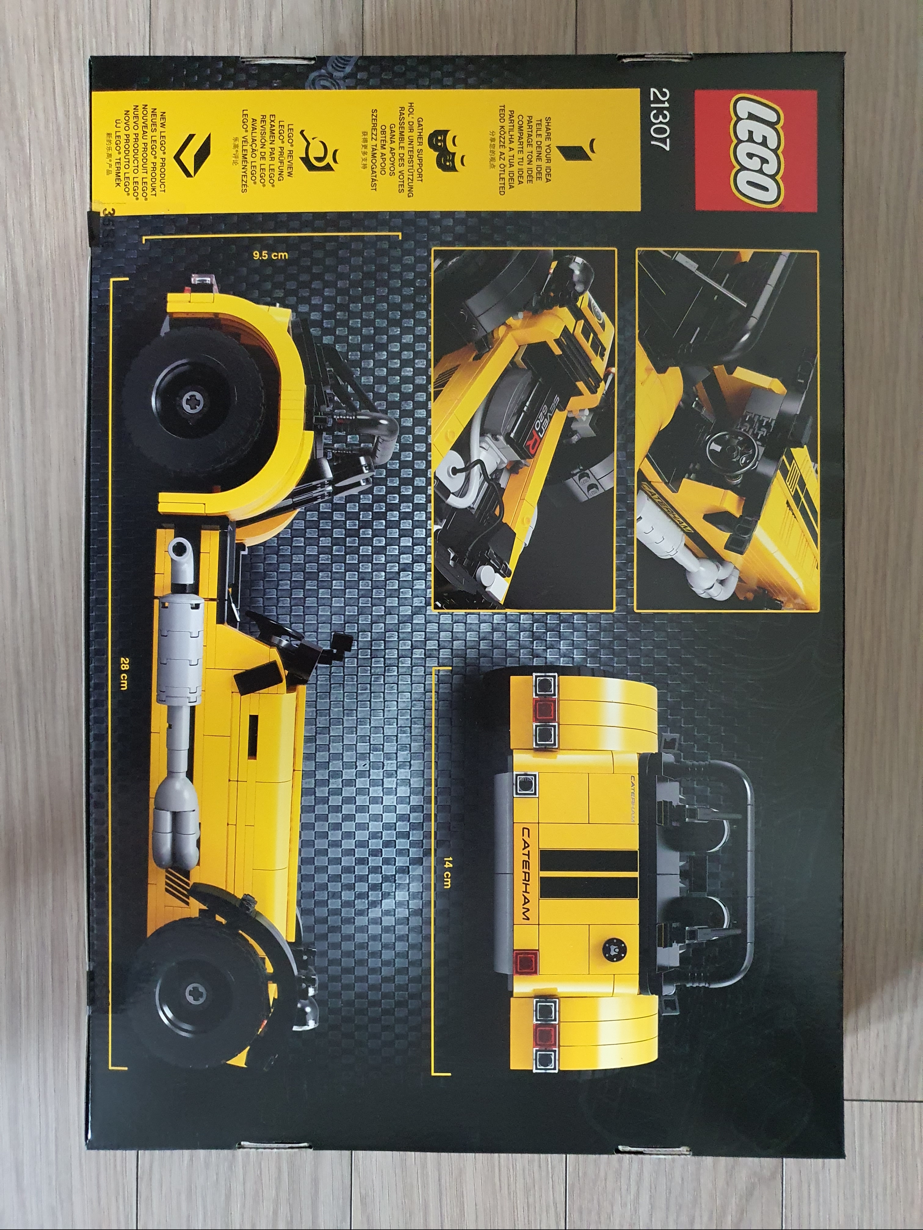 Lego Caterham Seven 620R 착용 스타일 - 2