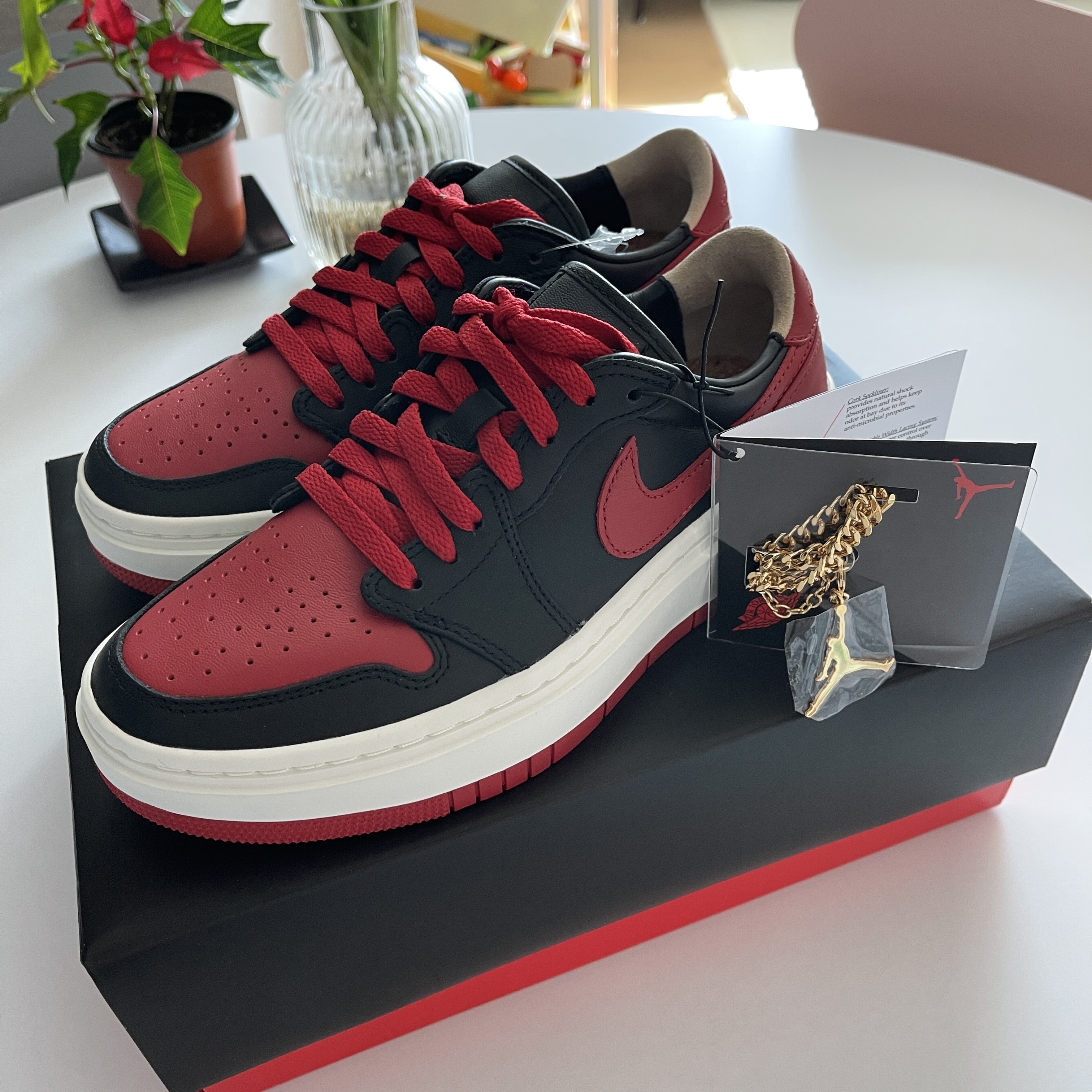 (W) Jordan 1 Elevate Low SE Bred 착용 스타일 - 2