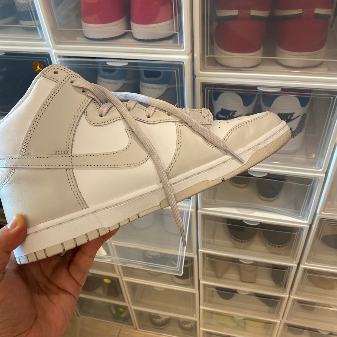Nike Dunk High Retro Vast Grey 착용 스타일