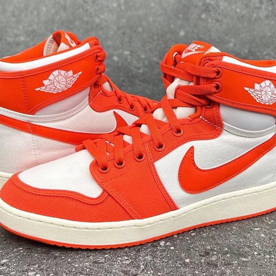 Jordan 1 KO Rush Orange 착용 스타일 - 4