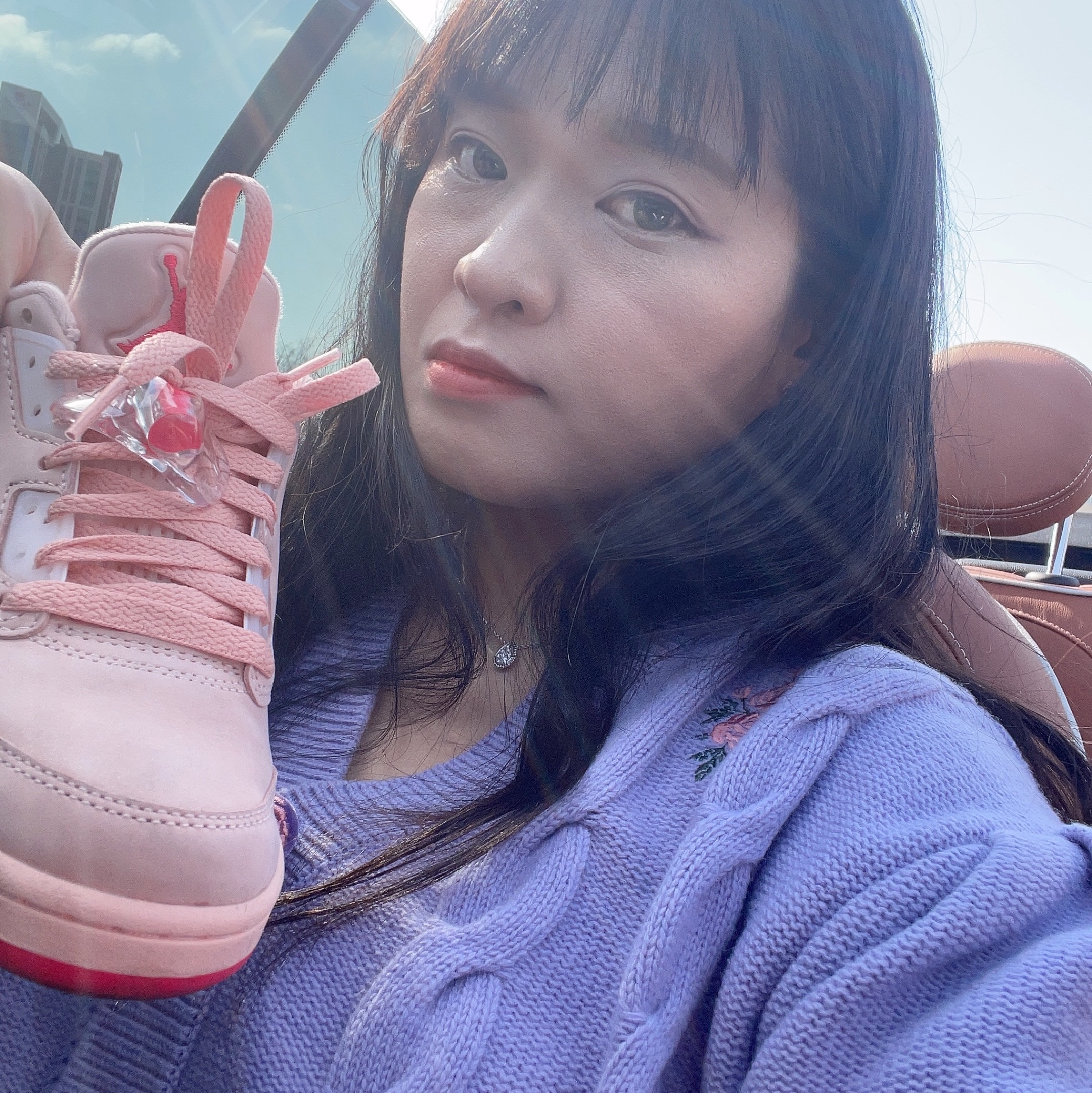 (W) Jordan 5 Retro Low Girls That Hoop 착용 스타일 - 1