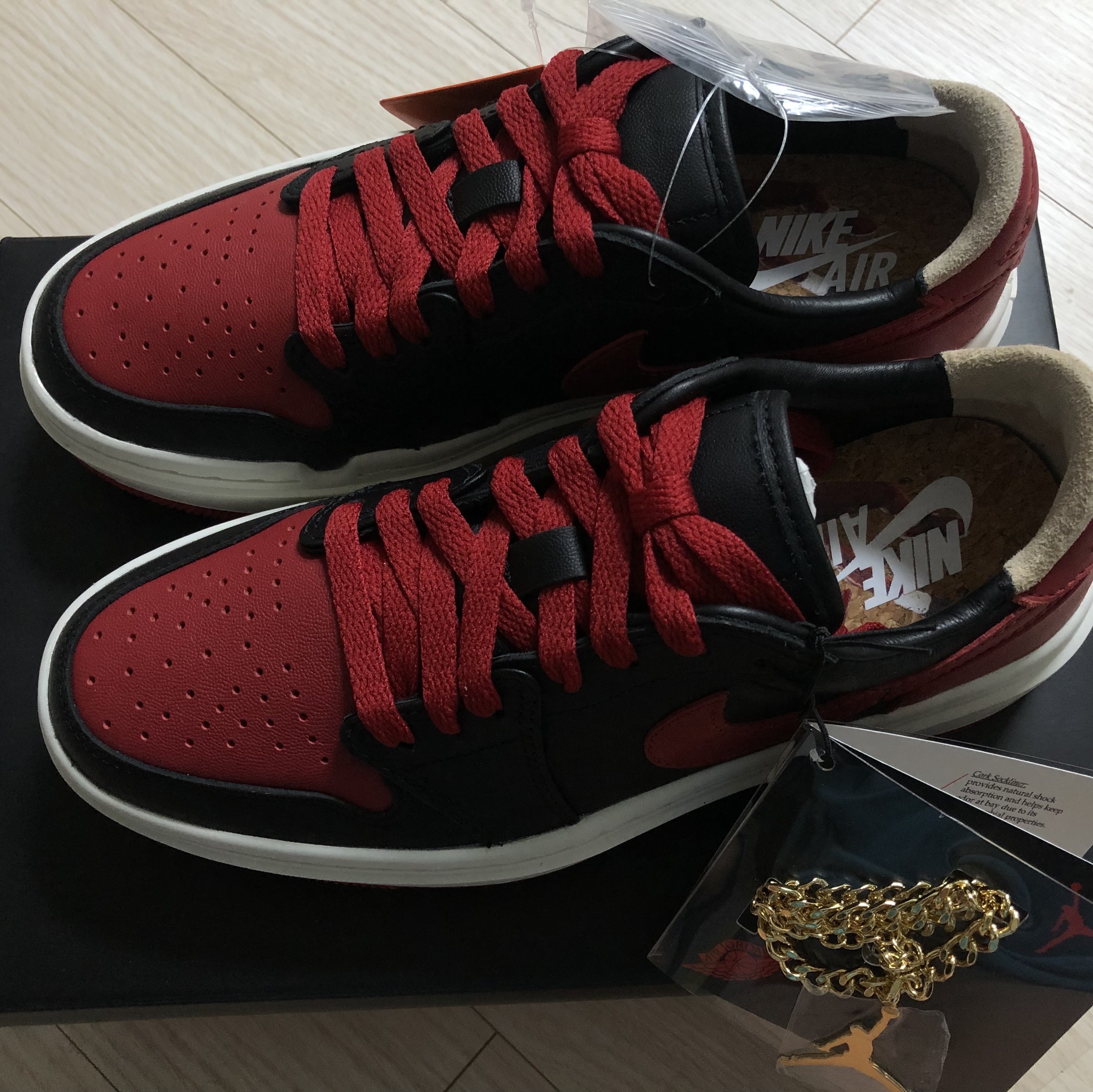 (W) Jordan 1 Elevate Low SE Bred 착용 스타일 - 1