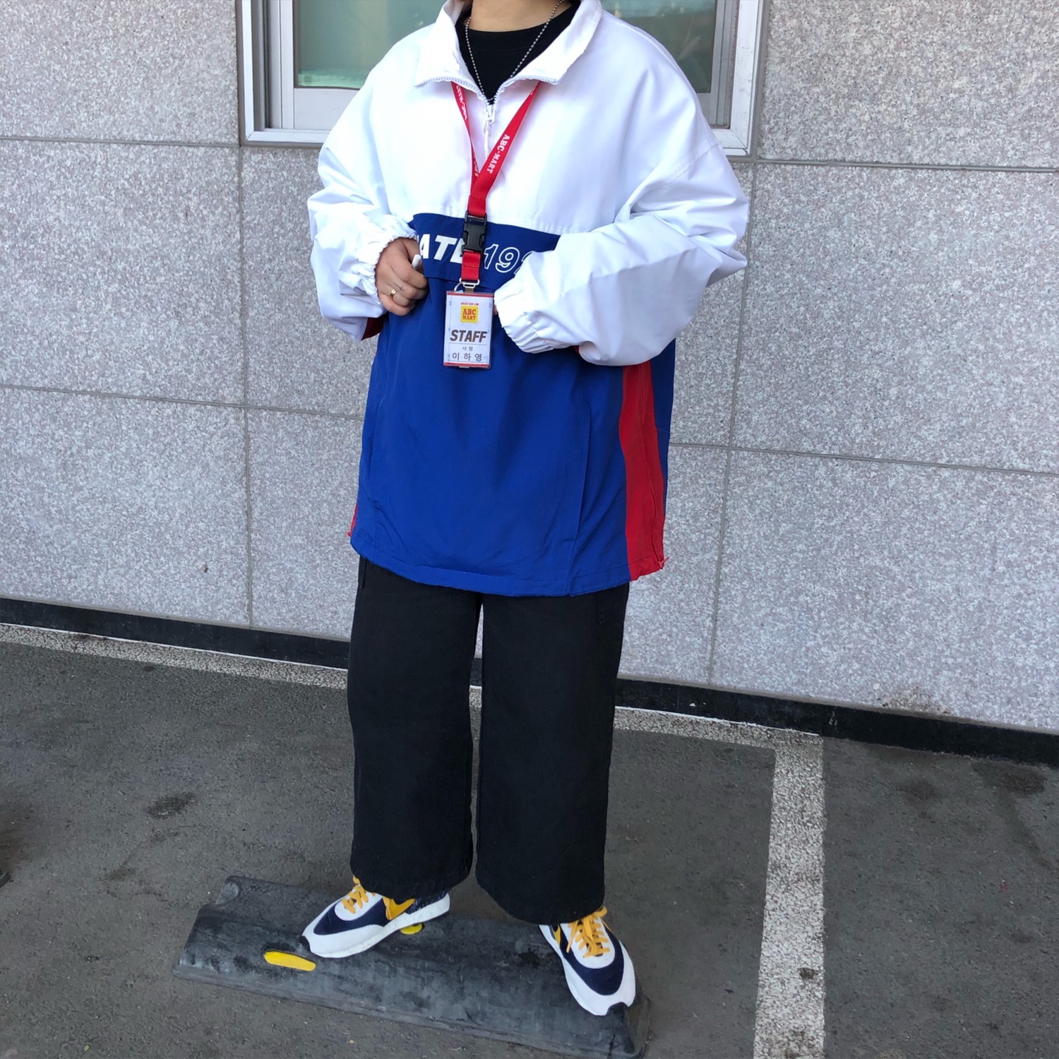 (W) Nike x Undercover Daybreak Obsidian 착용 스타일