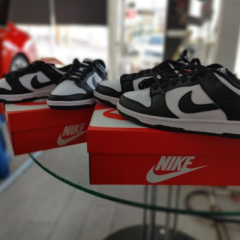 Nike Dunk Low Retro Black, (W) Nike Dunk Low Black 착용 스타일 - 2
