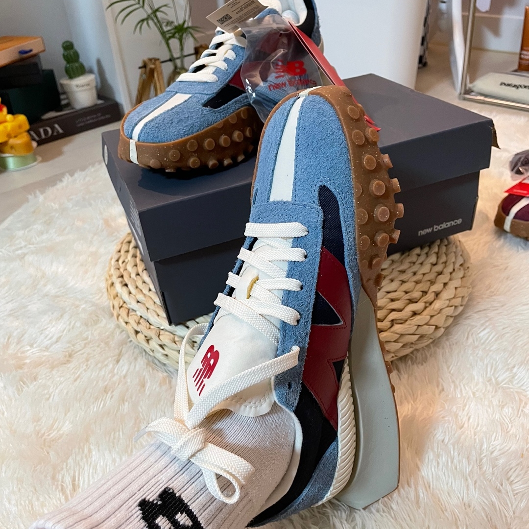 New Balance XC-72 Blue 착용 스타일 - 1