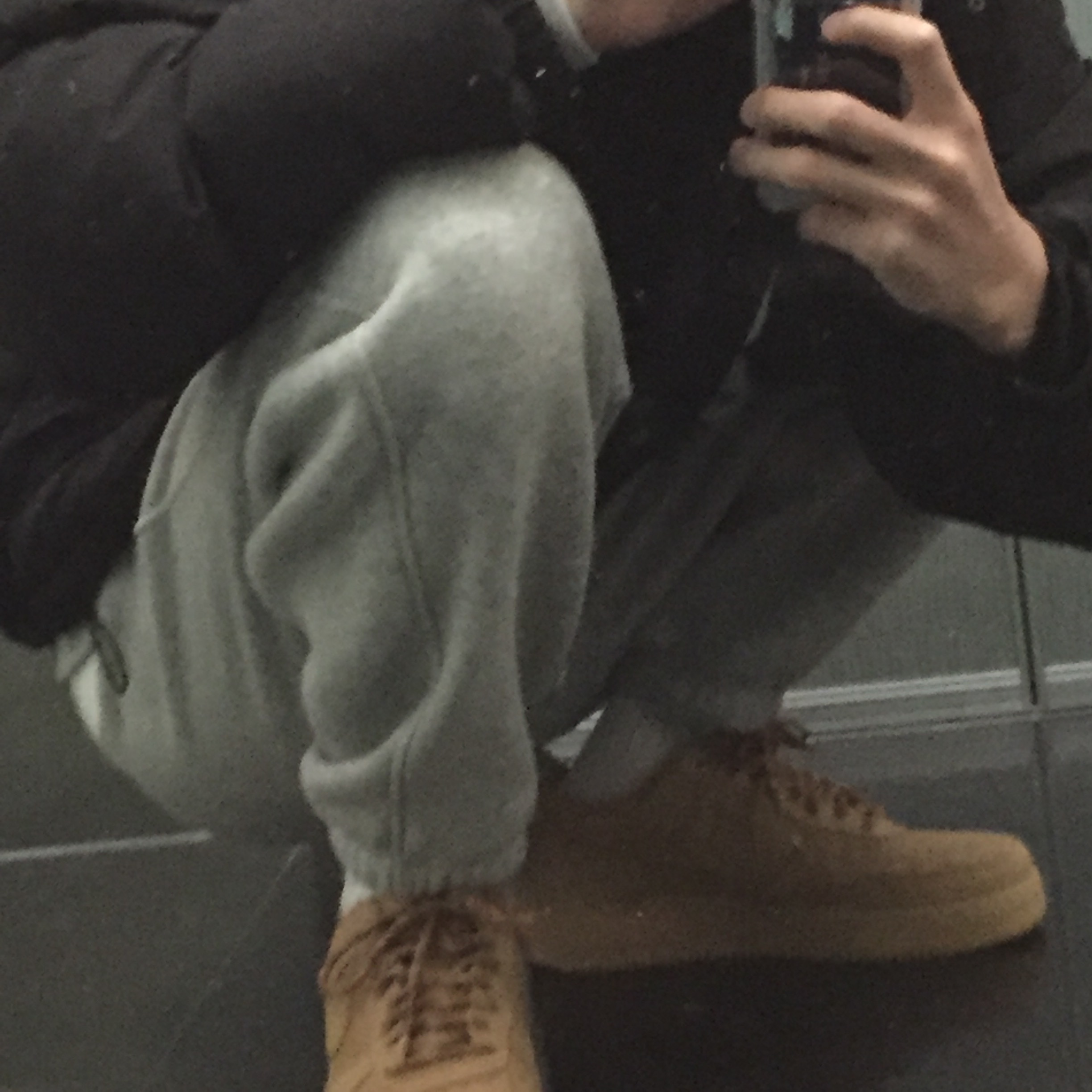 Nike Air Force 1 '07 WB Flax 착용 스타일