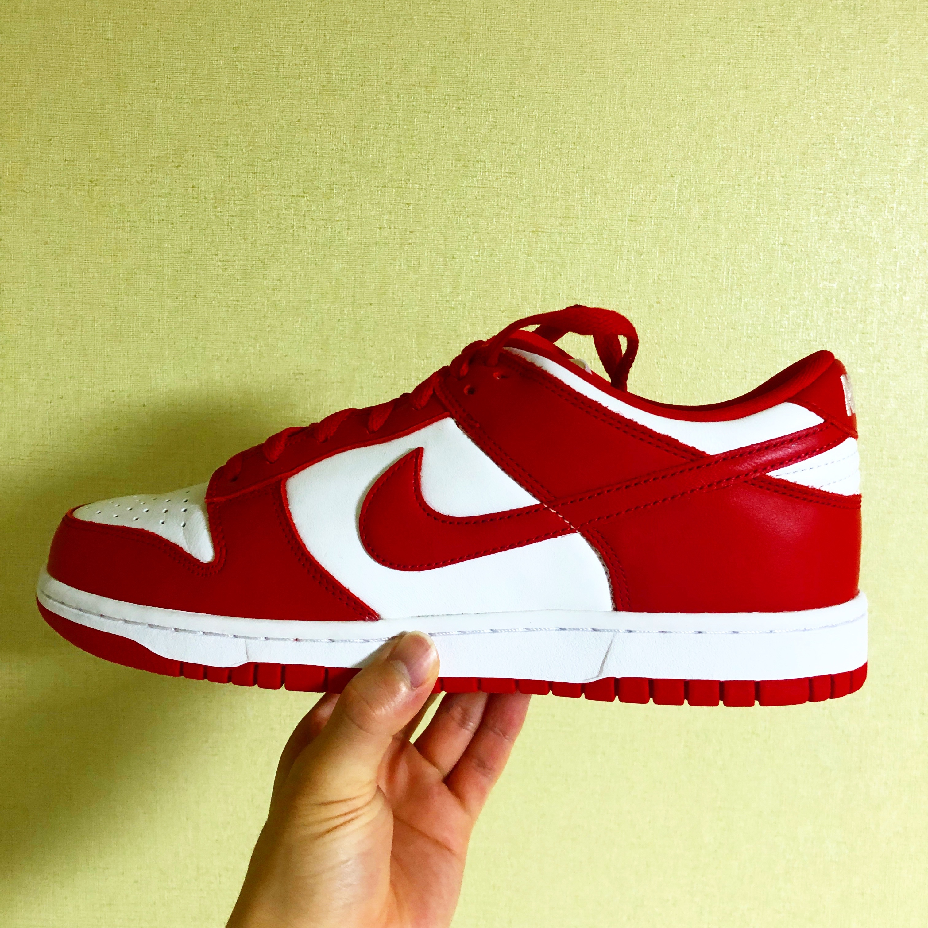 Nike Dunk Low SP University Red 2020 착용 스타일