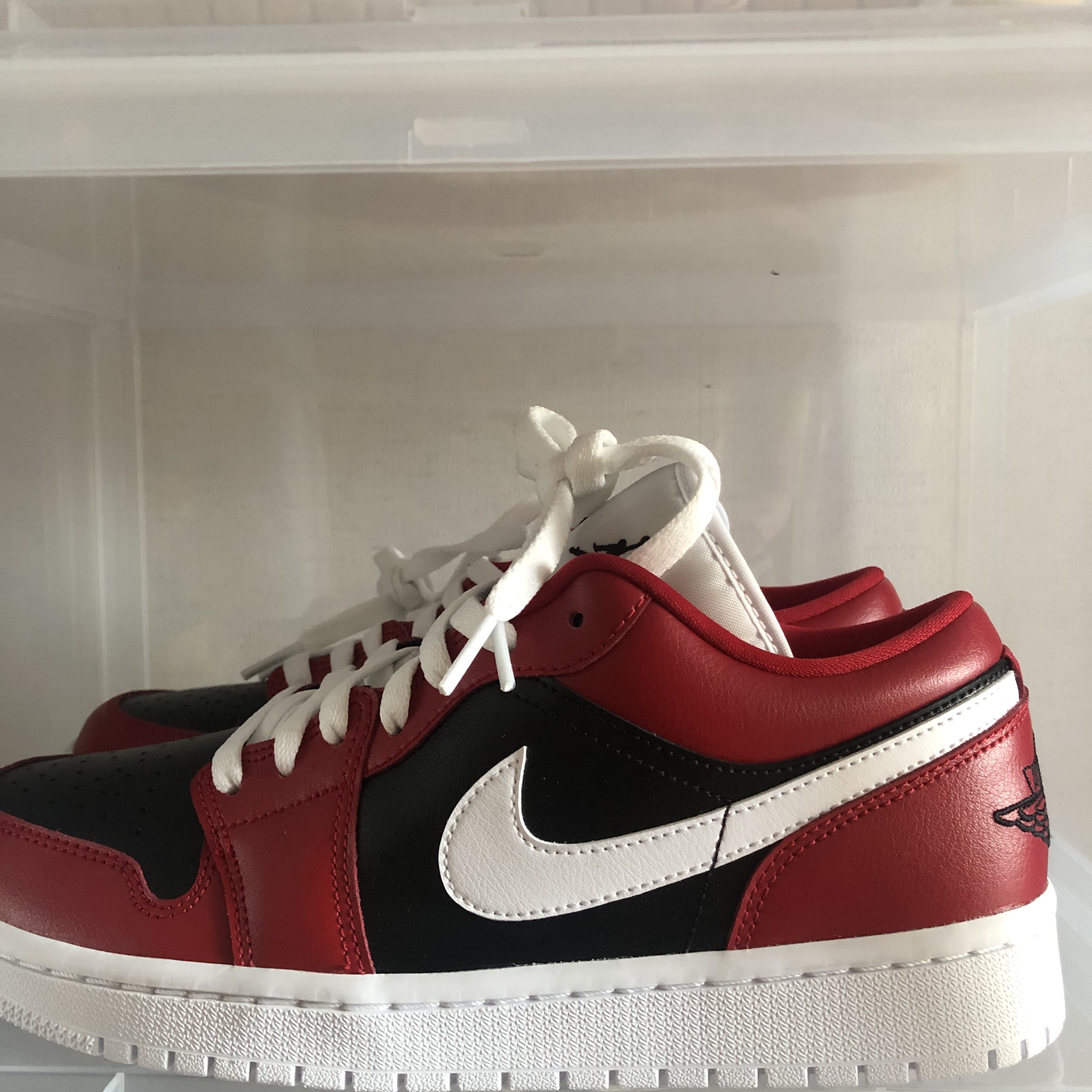 (W) Jordan 1 Low Chicago Flip 착용 스타일 - 1