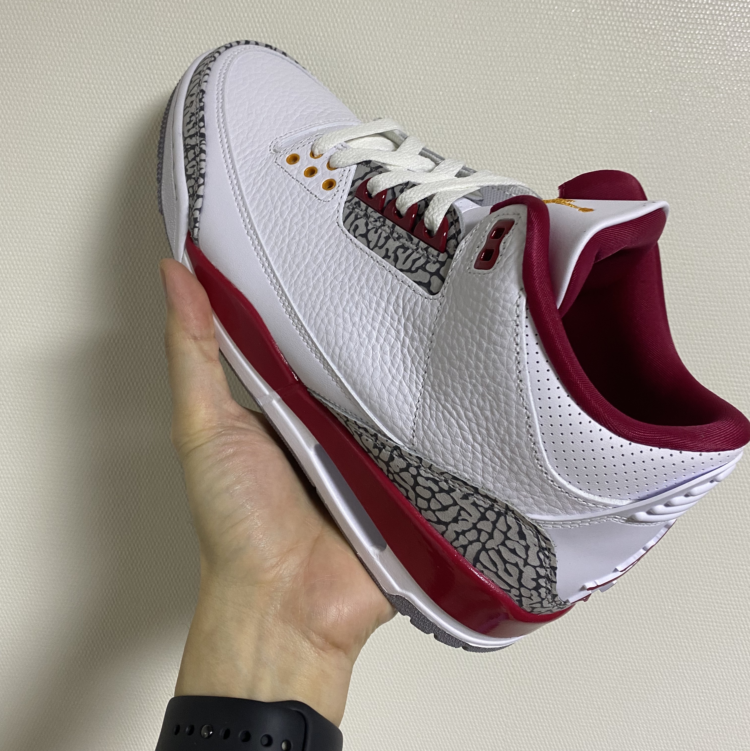 Jordan 3 Retro Cardinal Red 착용 스타일