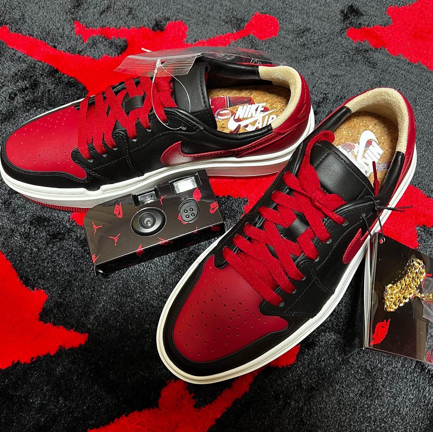 (W) Jordan 1 Elevate Low SE Bred 착용 스타일 - 2