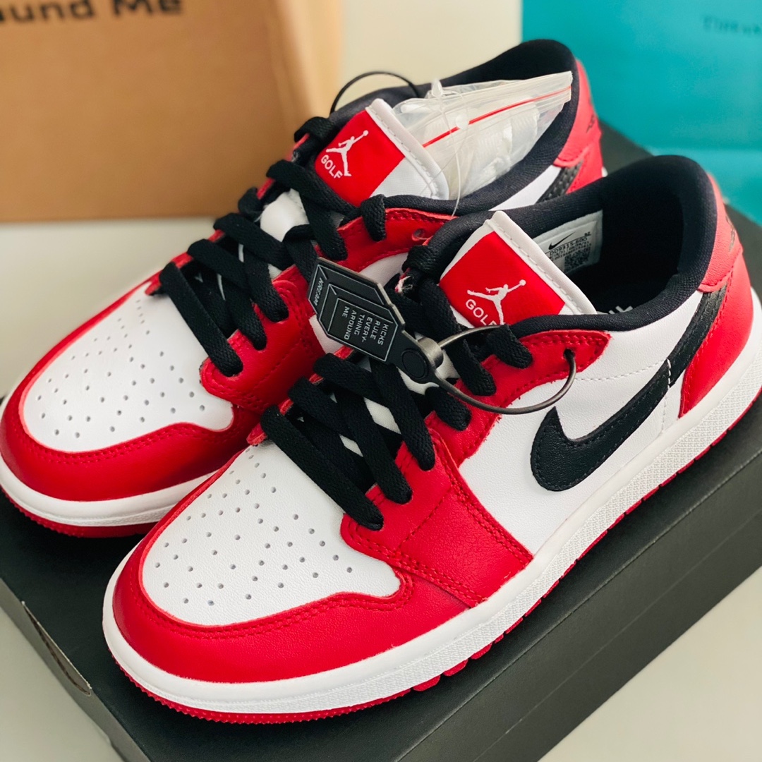 Jordan 1 Low Golf Chicago 착용 스타일 - 1