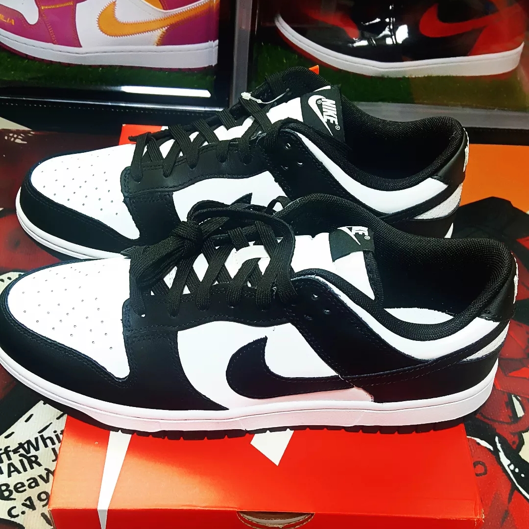 Nike Dunk Low Retro Black 착용 스타일 - 2