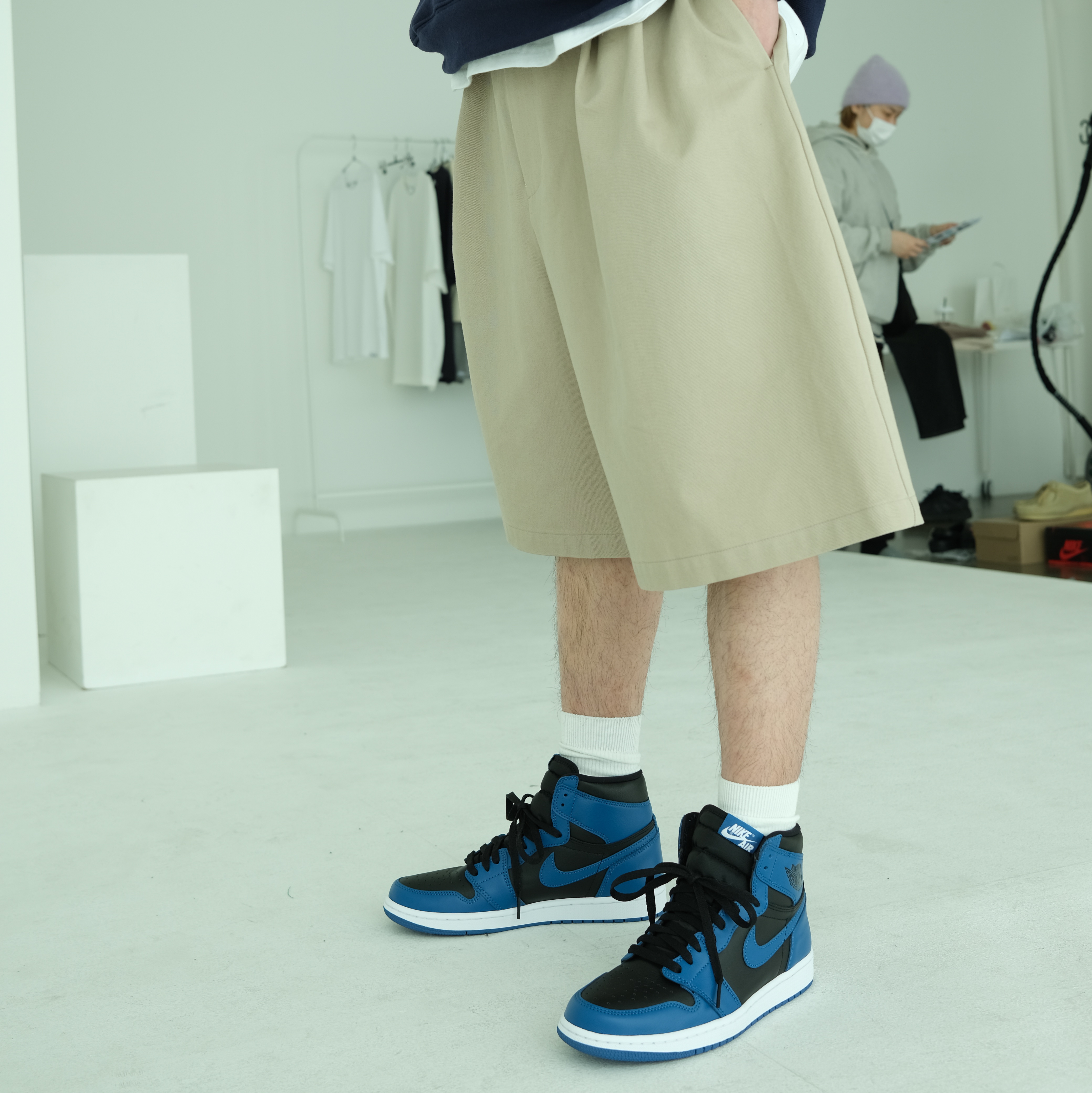 Jordan 1 Retro High OG Dark Marina Blue 착용 스타일