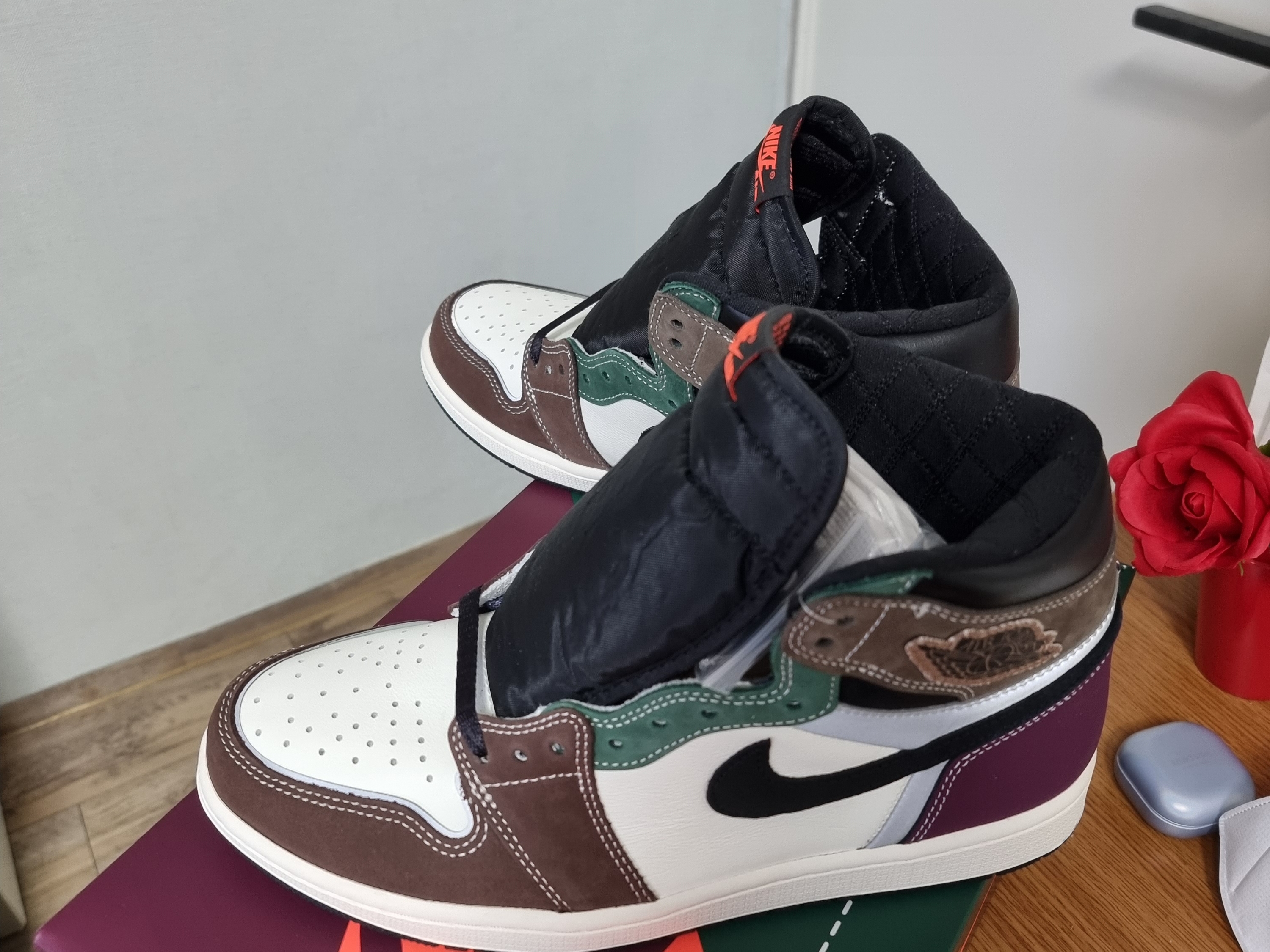 Jordan 1 Retro High OG Craft 착용 스타일 - 1