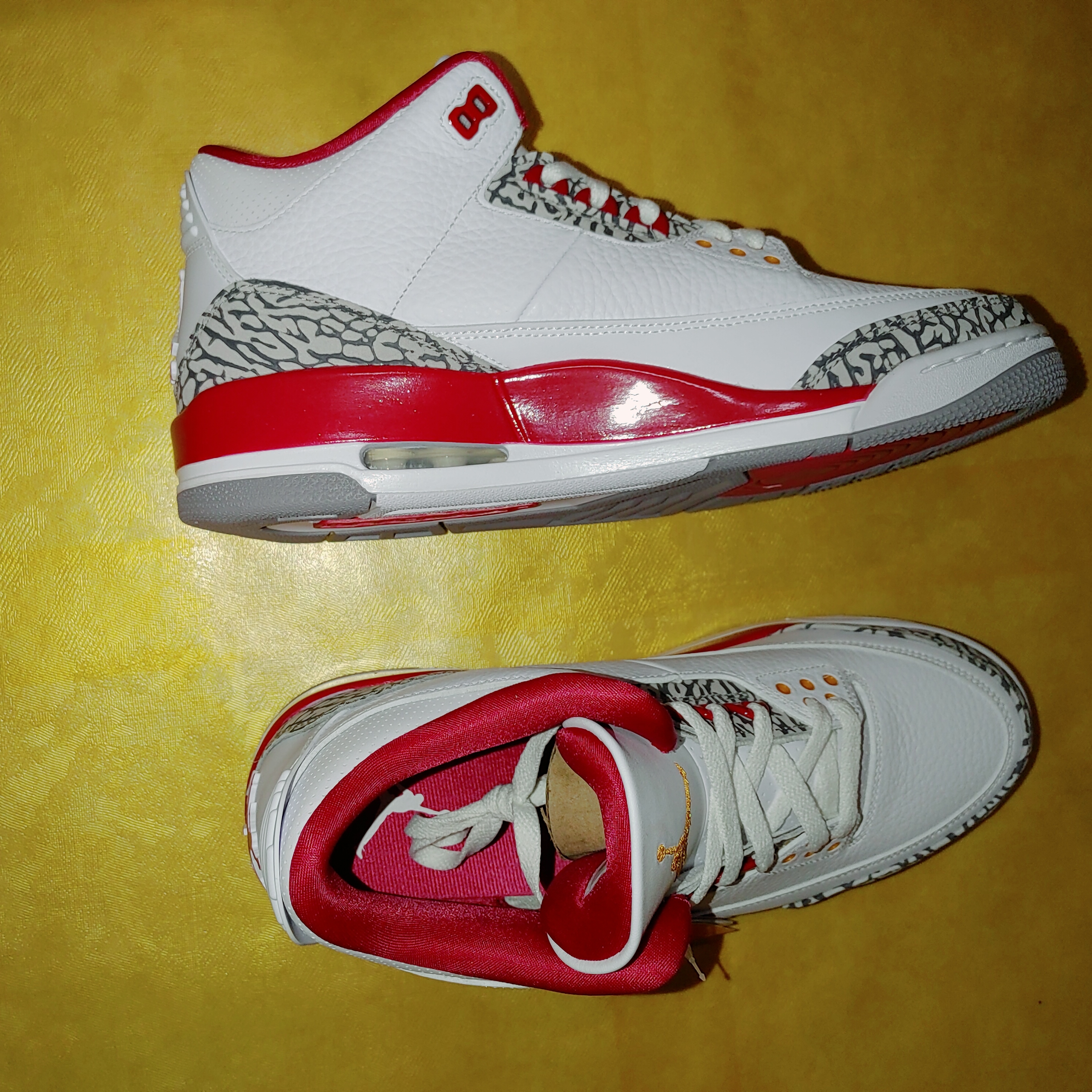 Jordan 3 Retro Cardinal Red 착용 스타일 - 3