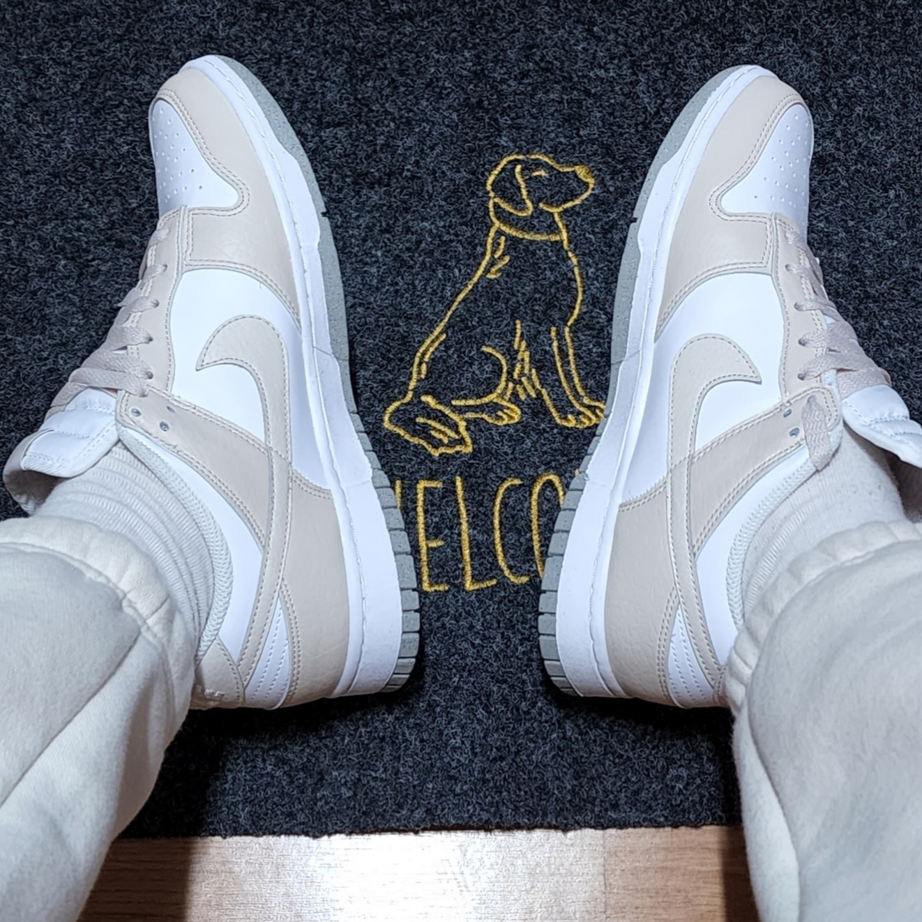 (W) Nike Dunk Low Next Nature Light Orewood Brown 착용 스타일
