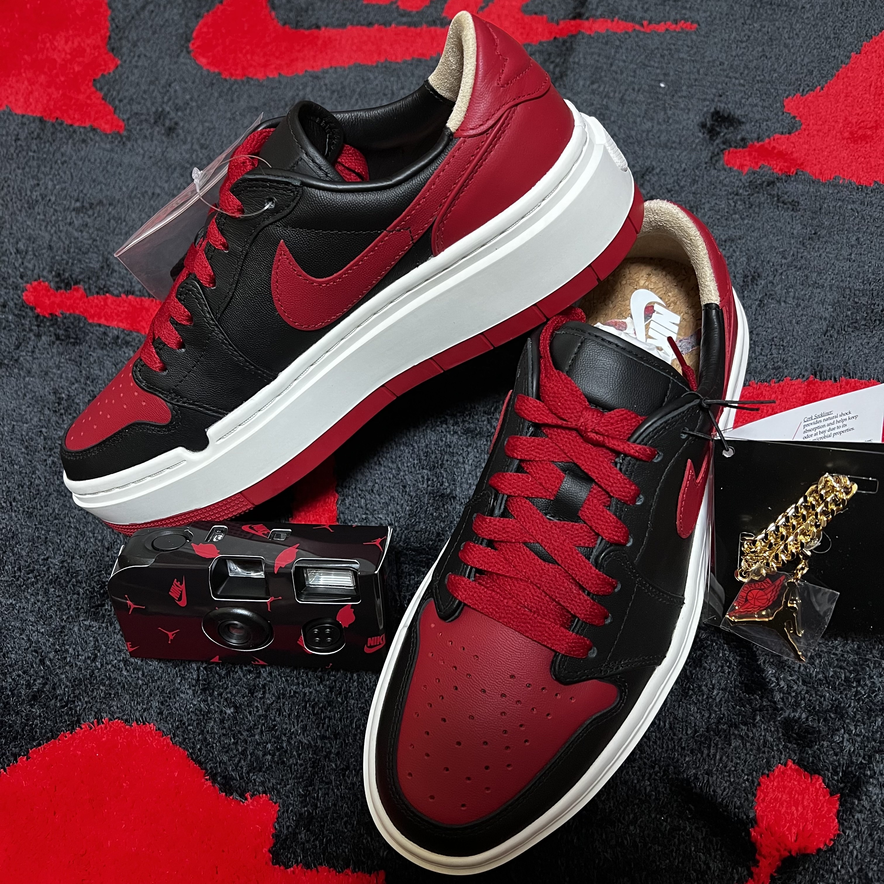 (W) Jordan 1 Elevate Low SE Bred 착용 스타일 - 3