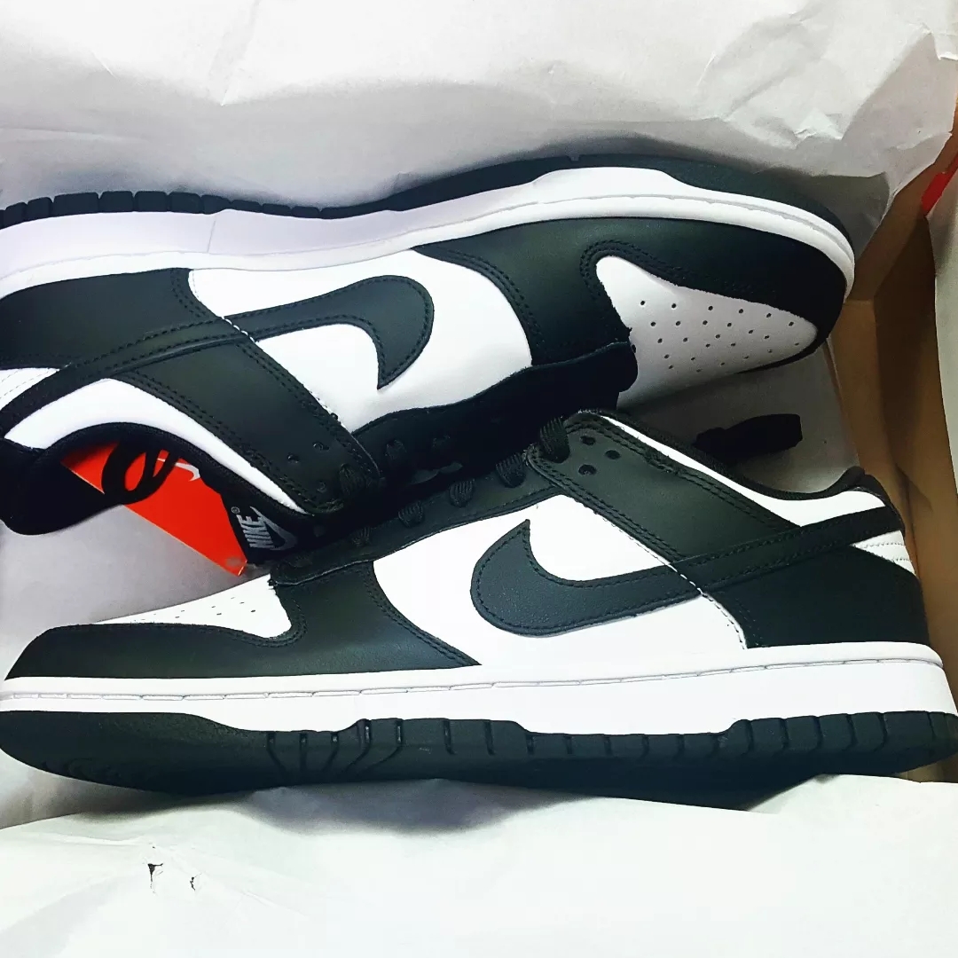 Nike Dunk Low Retro Black 착용 스타일 - 3
