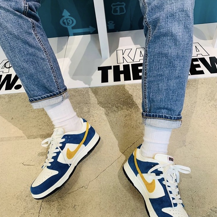 Nike x Kasina Dunk Low 80's Bus 착용 스타일