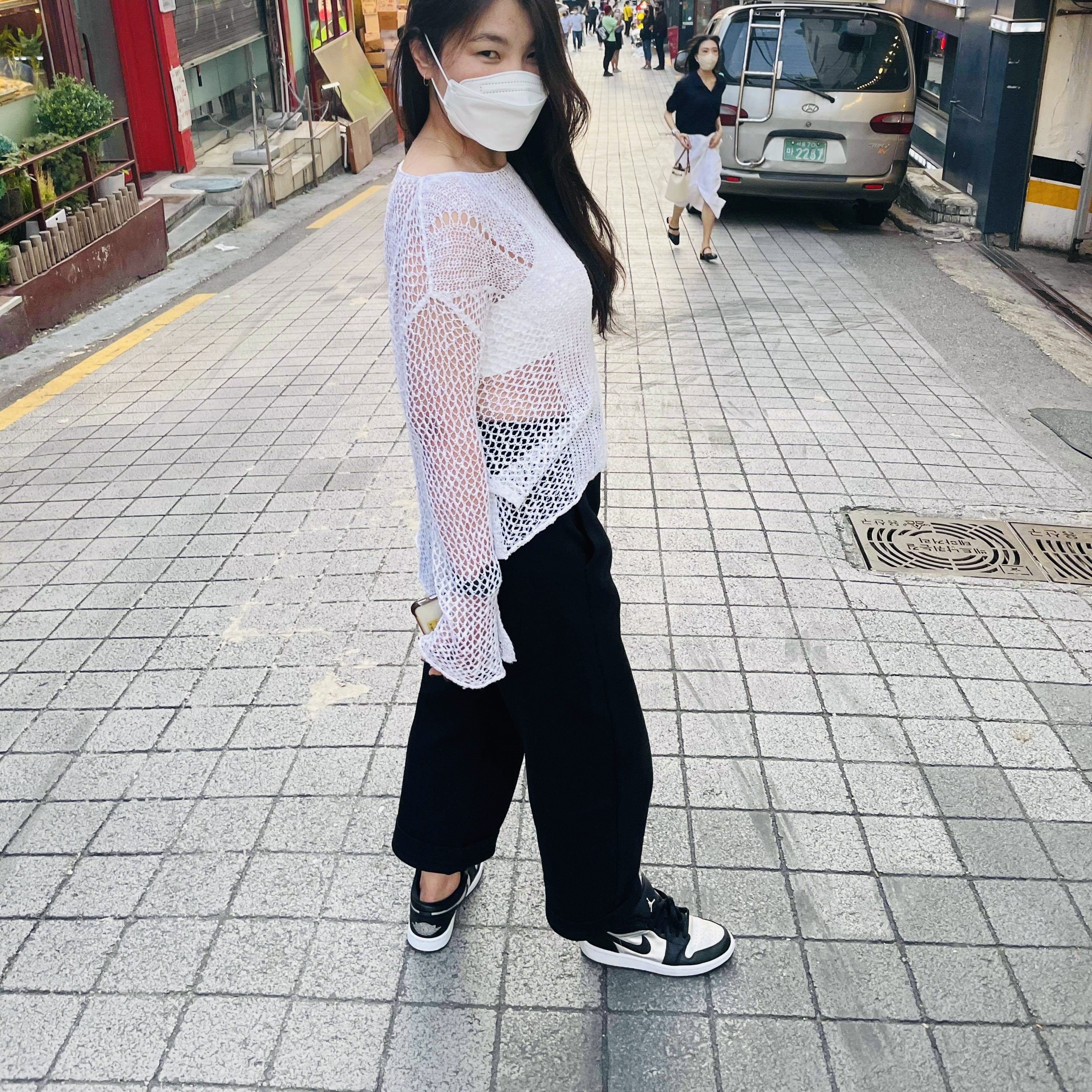 (W) Jordan 1 Low SE Silver Toe 착용 스타일
