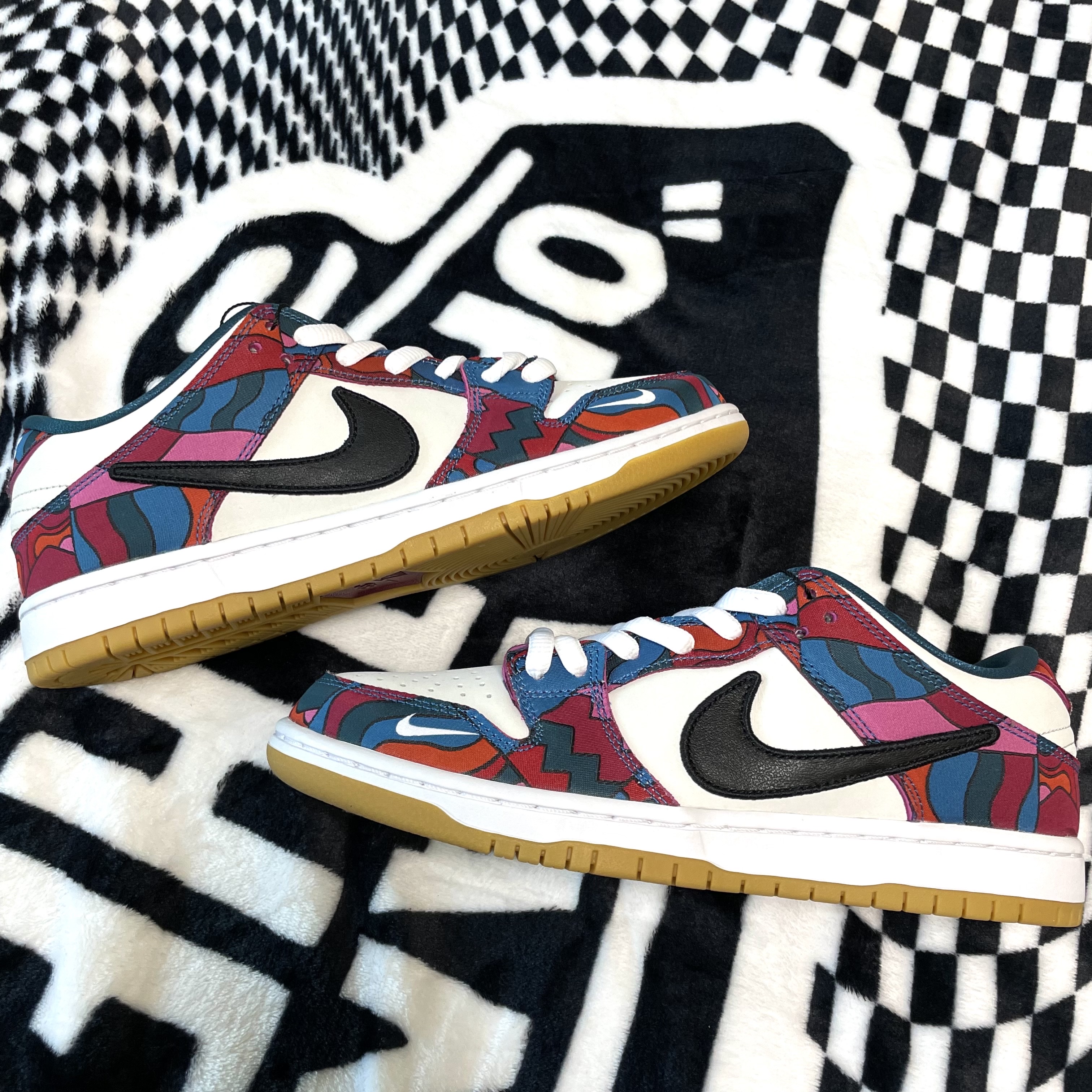 Nike x Parra SB Dunk Low Pro Abstract Art 착용 스타일 - 2