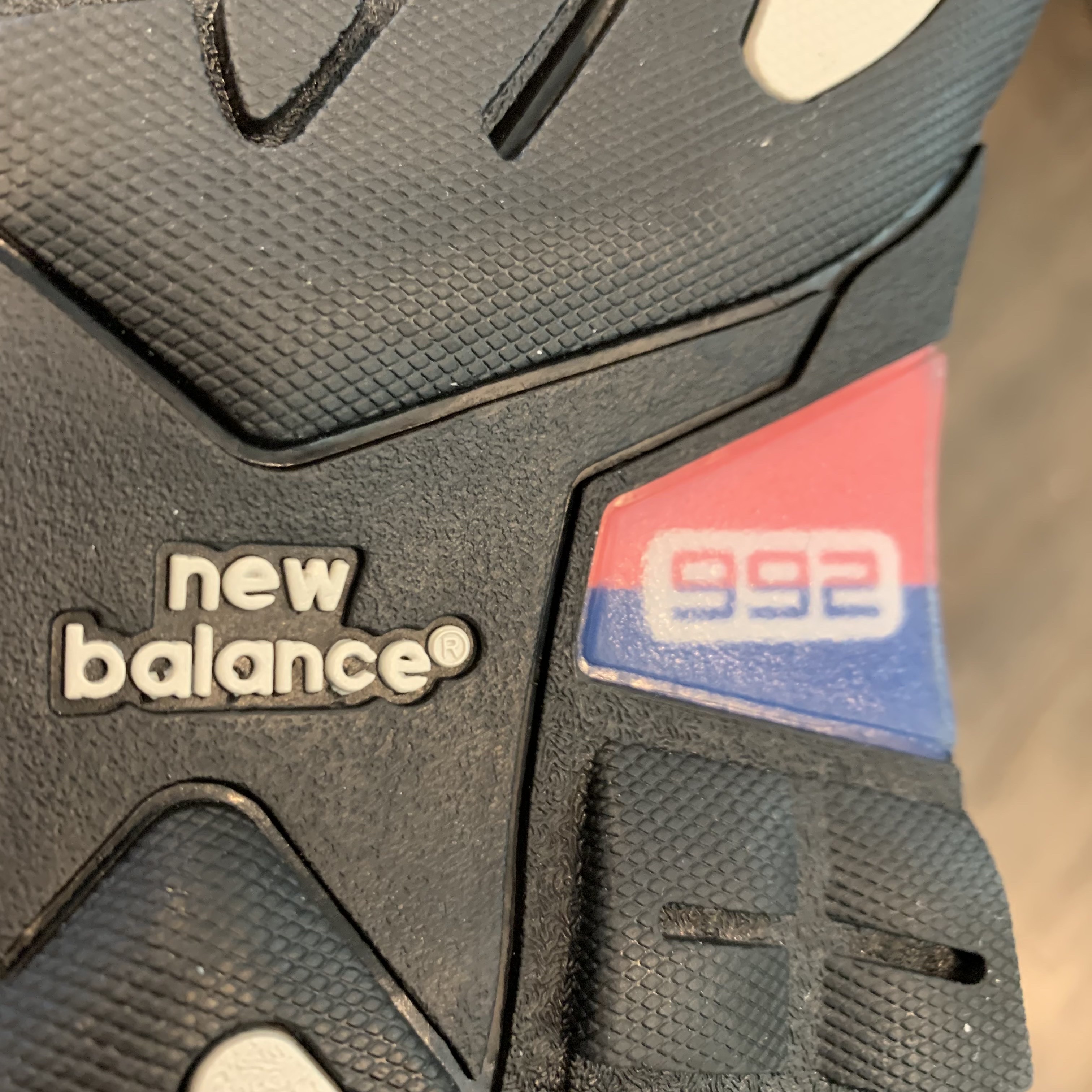 New Balance 992 Made in USA Grey - D Standard 착용 스타일 - 2