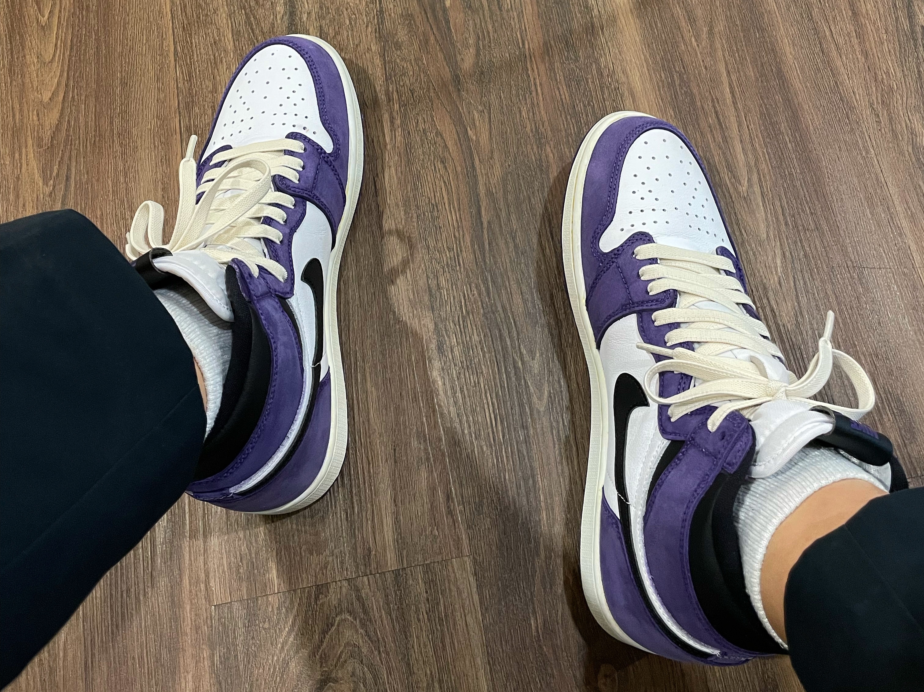 Jordan 1 Retro High OG Court Purple 2020 착용 스타일