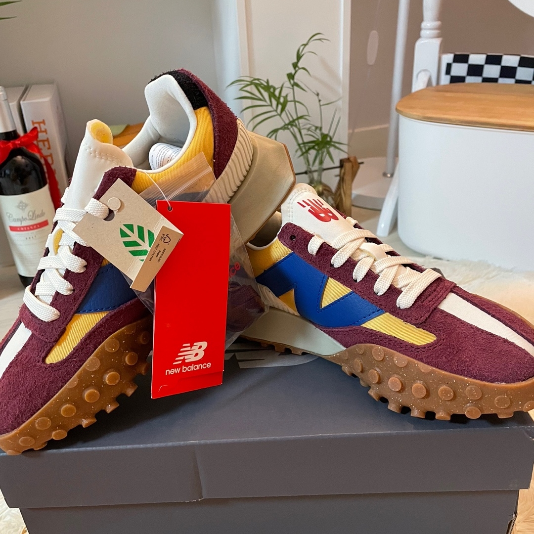 New Balance XC-72 Burgundy 착용 스타일 - 2