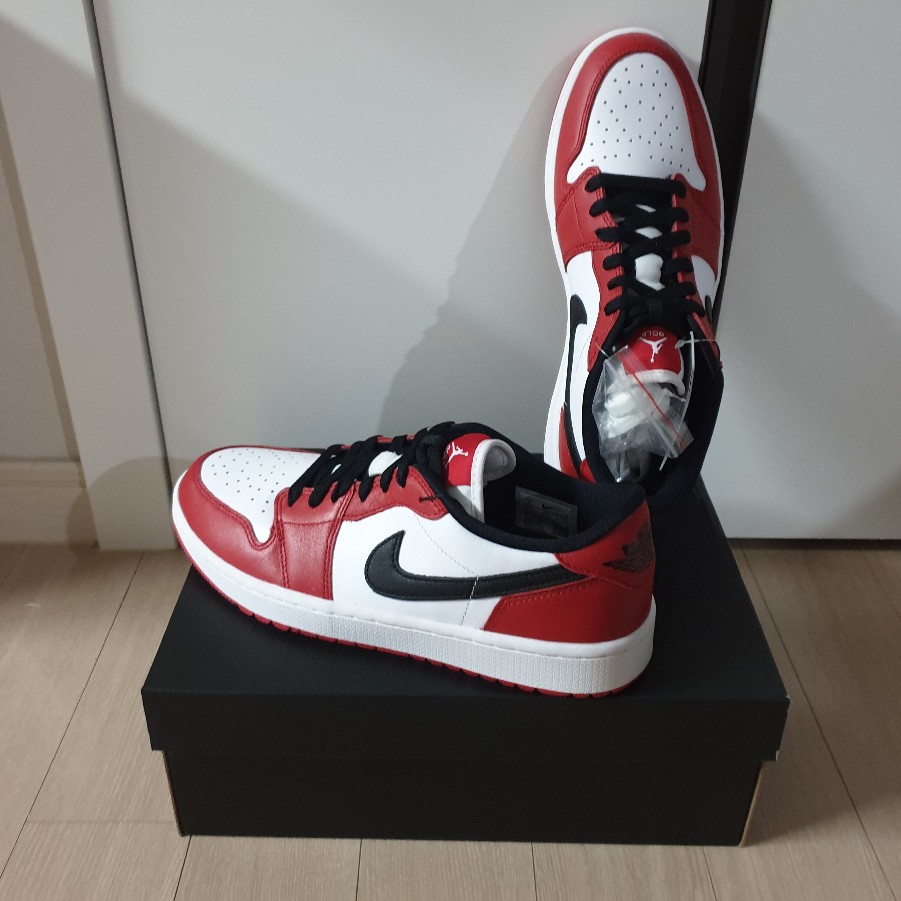 Jordan 1 Low Golf Chicago 착용 스타일