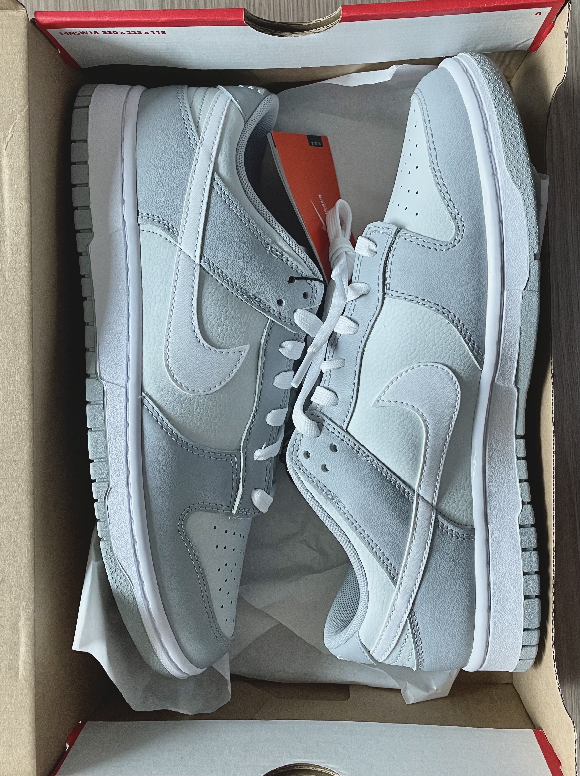 Nike Dunk Low Retro Wolf Grey 착용 스타일