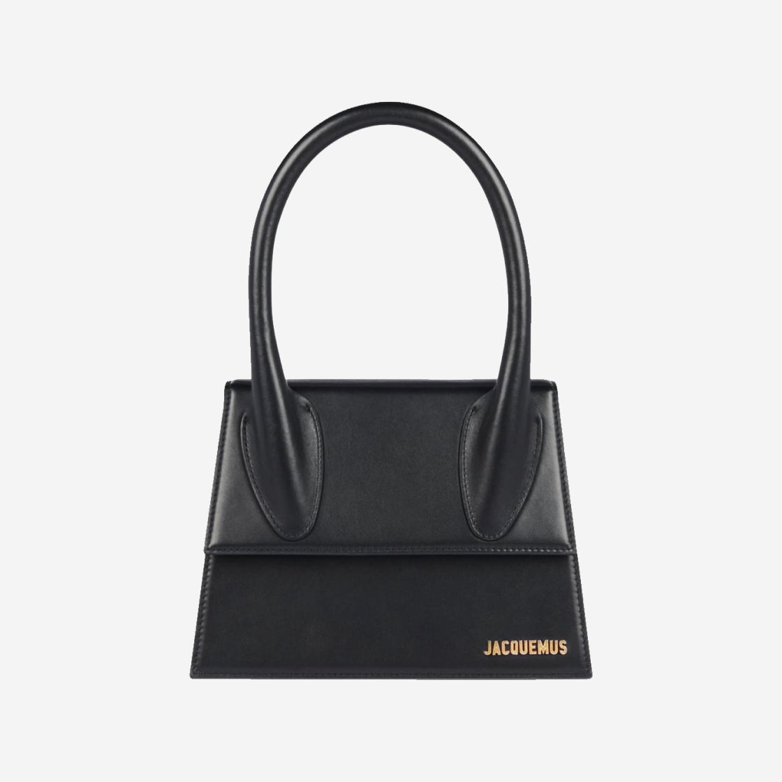 Jacquemus Le Grand Chiquito Large Leather Handbag Black 상세 이미지 1