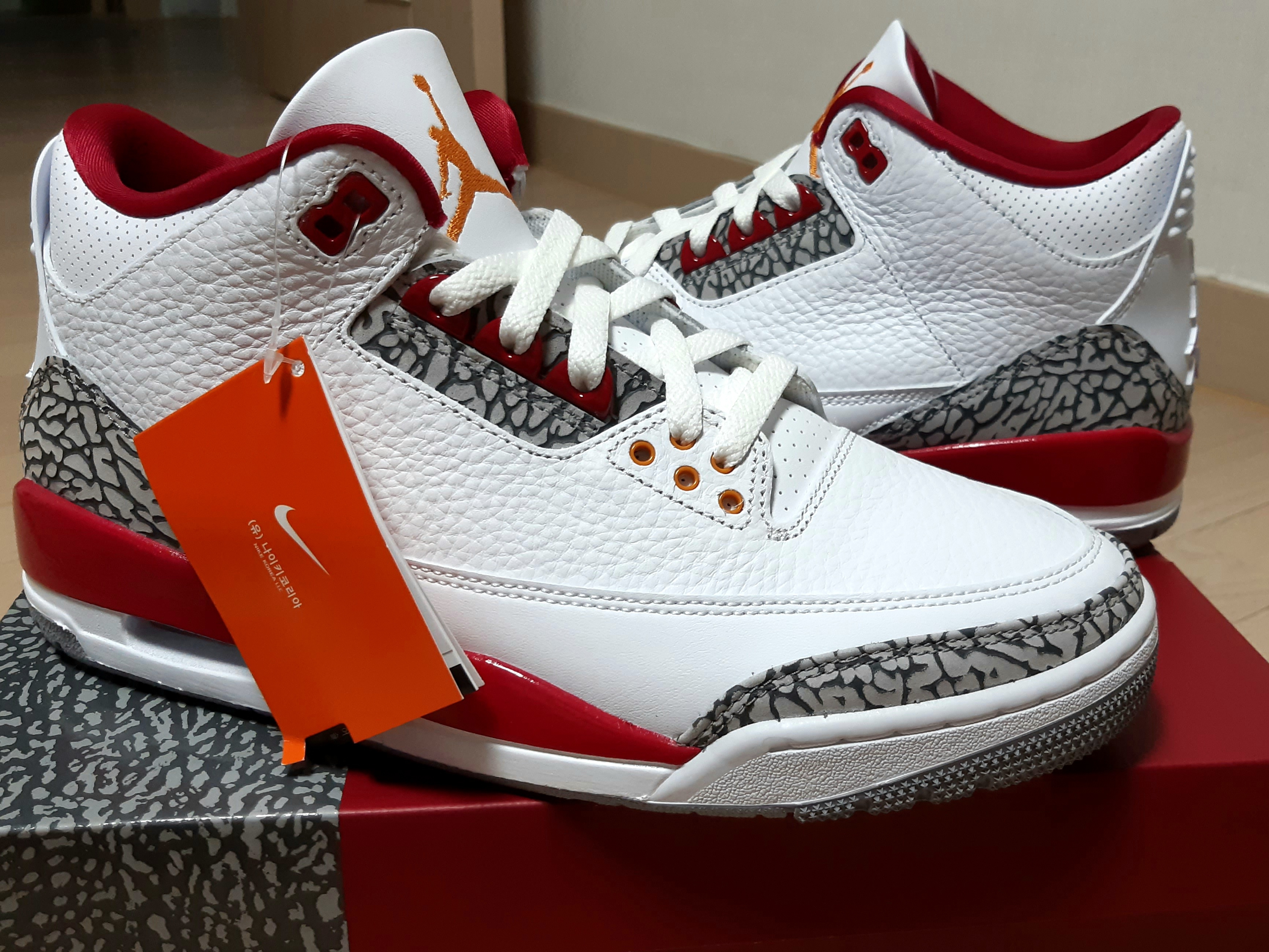 Jordan 3 Retro Cardinal Red 착용 스타일 - 2