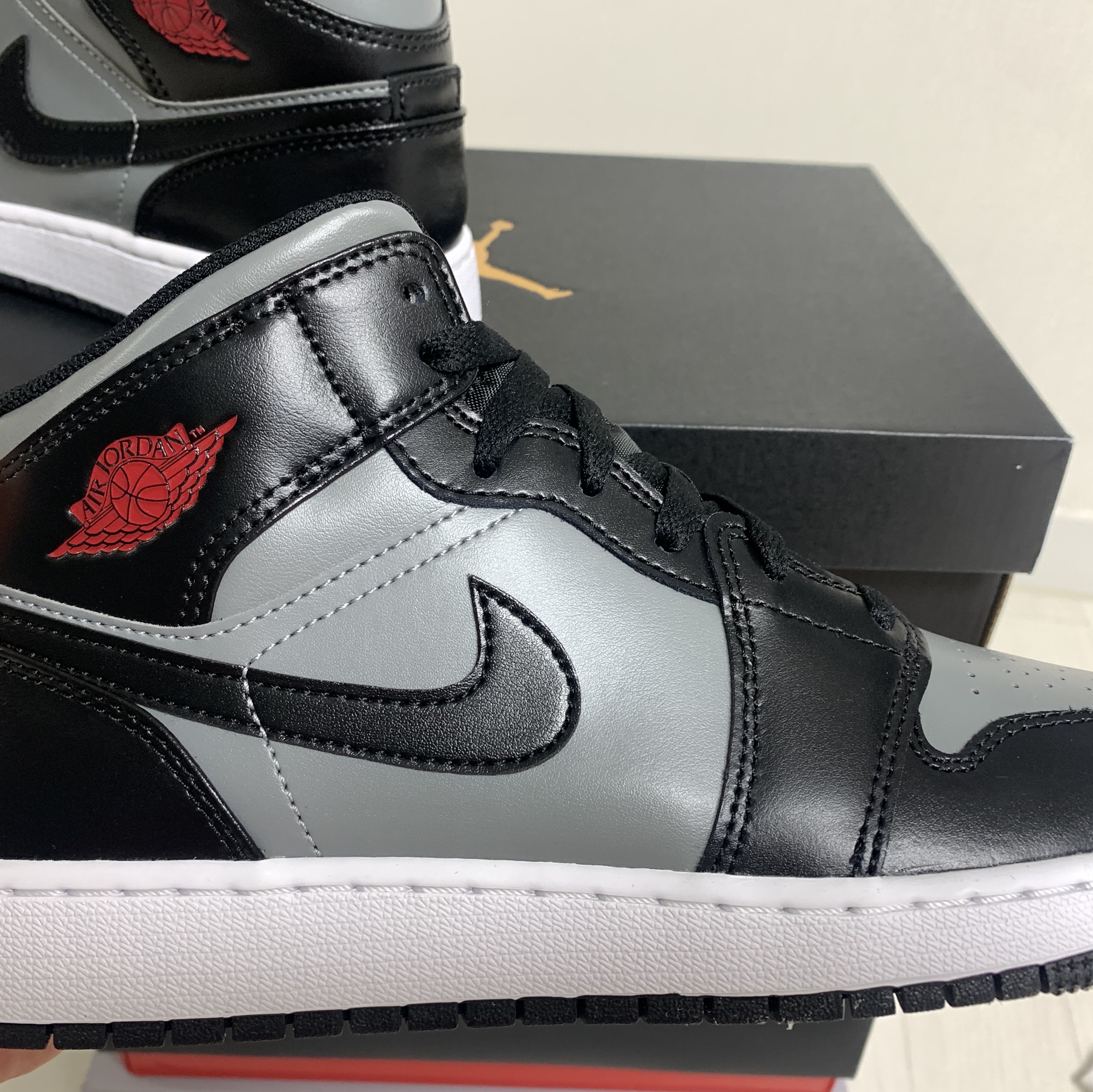 (GS) Jordan 1 Mid Shadow 착용 스타일 - 3