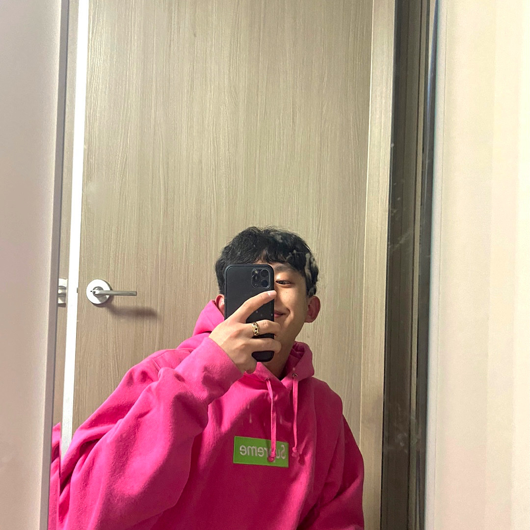 Supreme Box Logo Hooded Sweatshirt Magenta - 17FW 착용 스타일