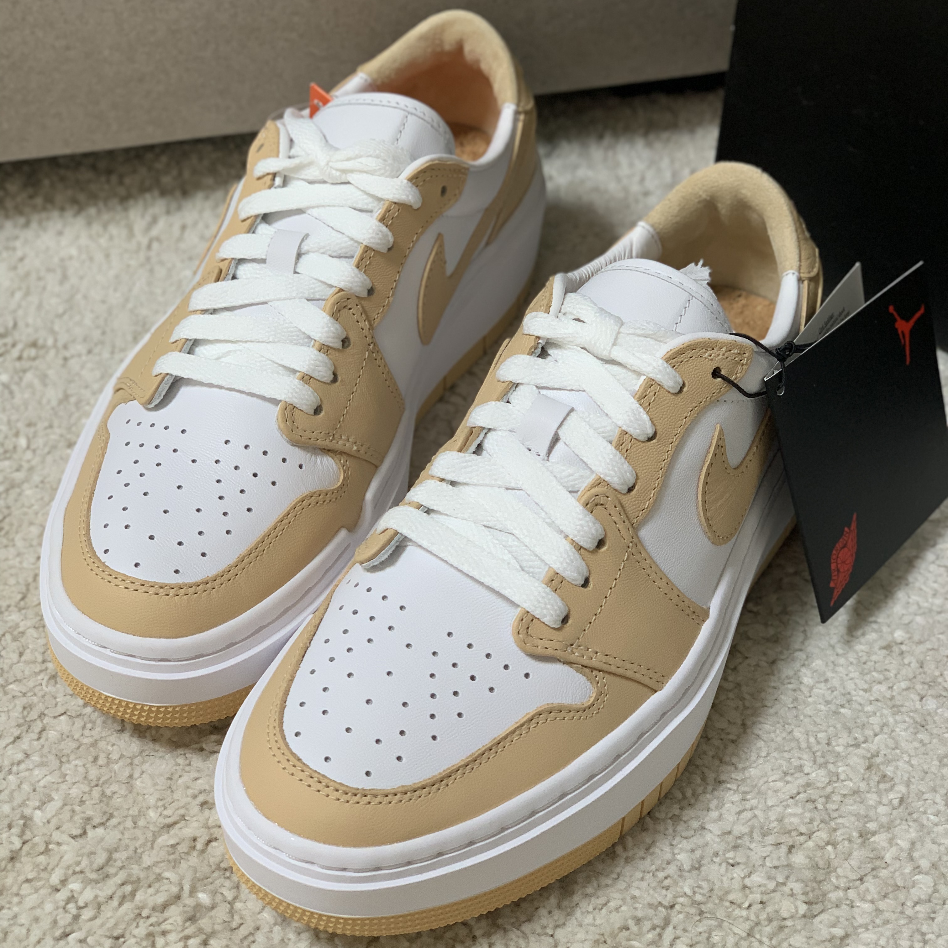 (W) Jordan 1 Elevate Low White Onyx 착용 스타일