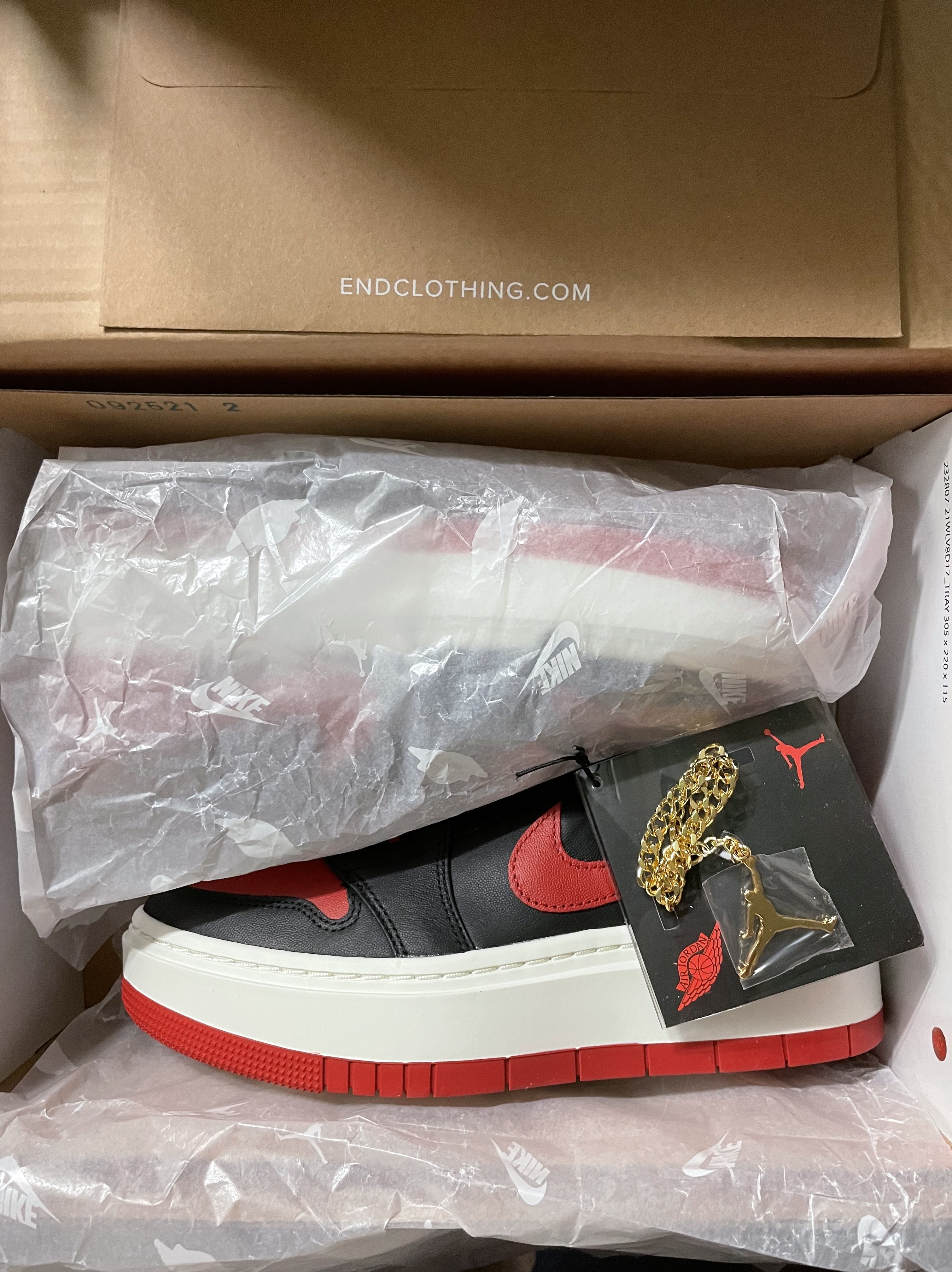 (W) Jordan 1 Elevate Low SE Bred 착용 스타일 - 1
