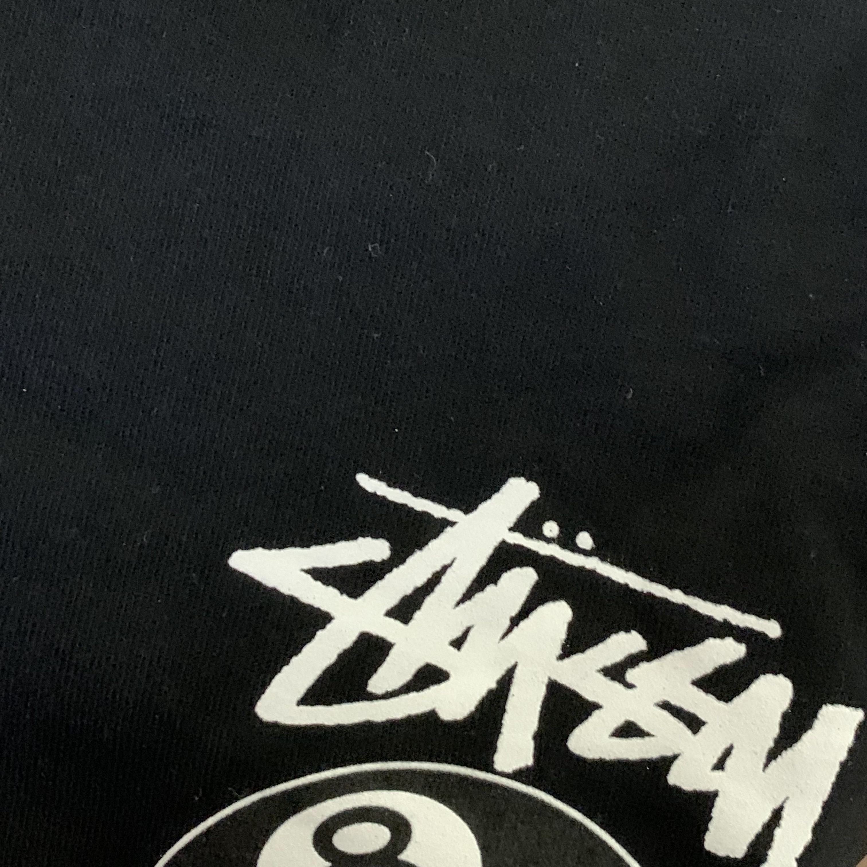 Stussy 8 Ball T-Shirt Black - 22SS 착용 스타일