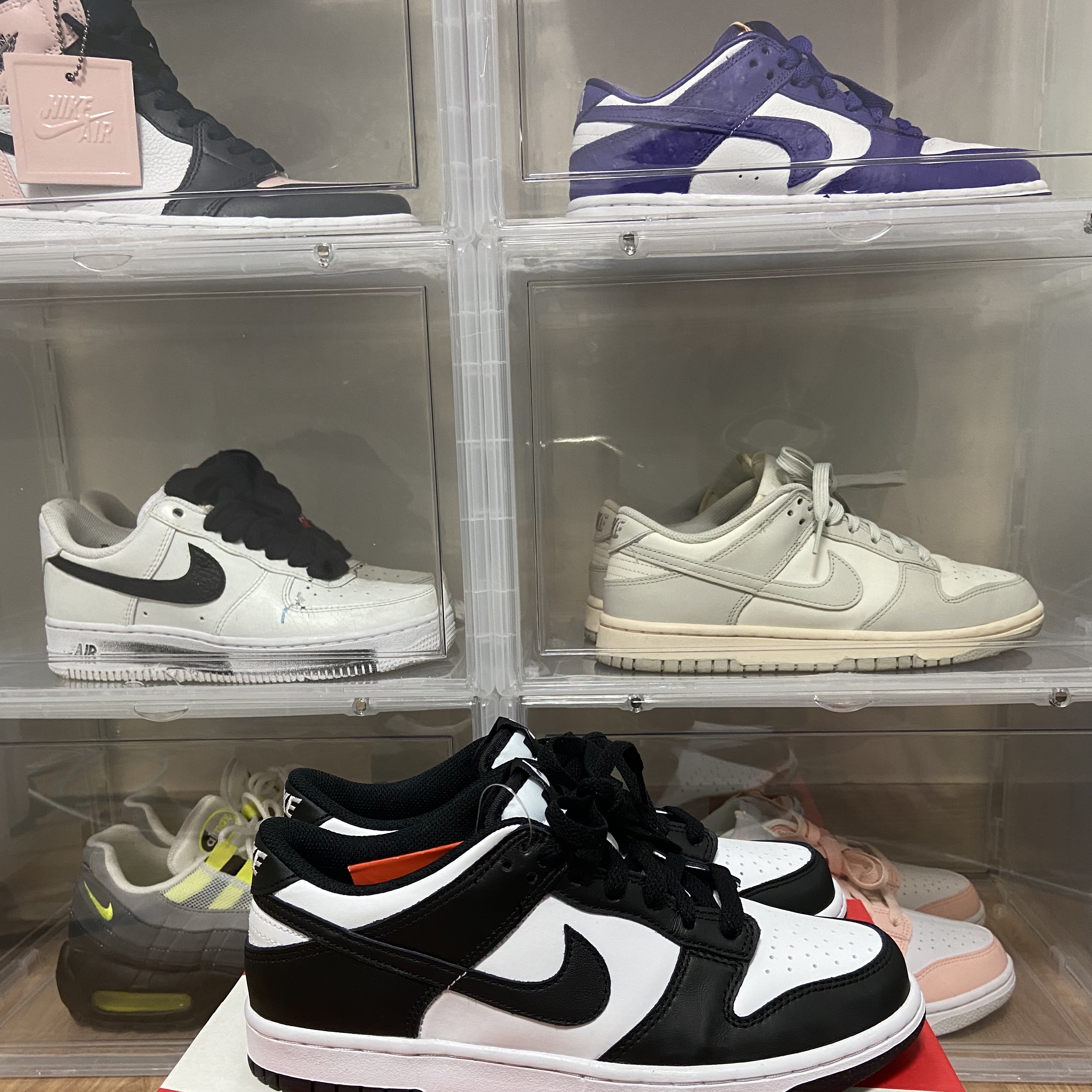 (W) Nike Dunk Low Black 착용 스타일