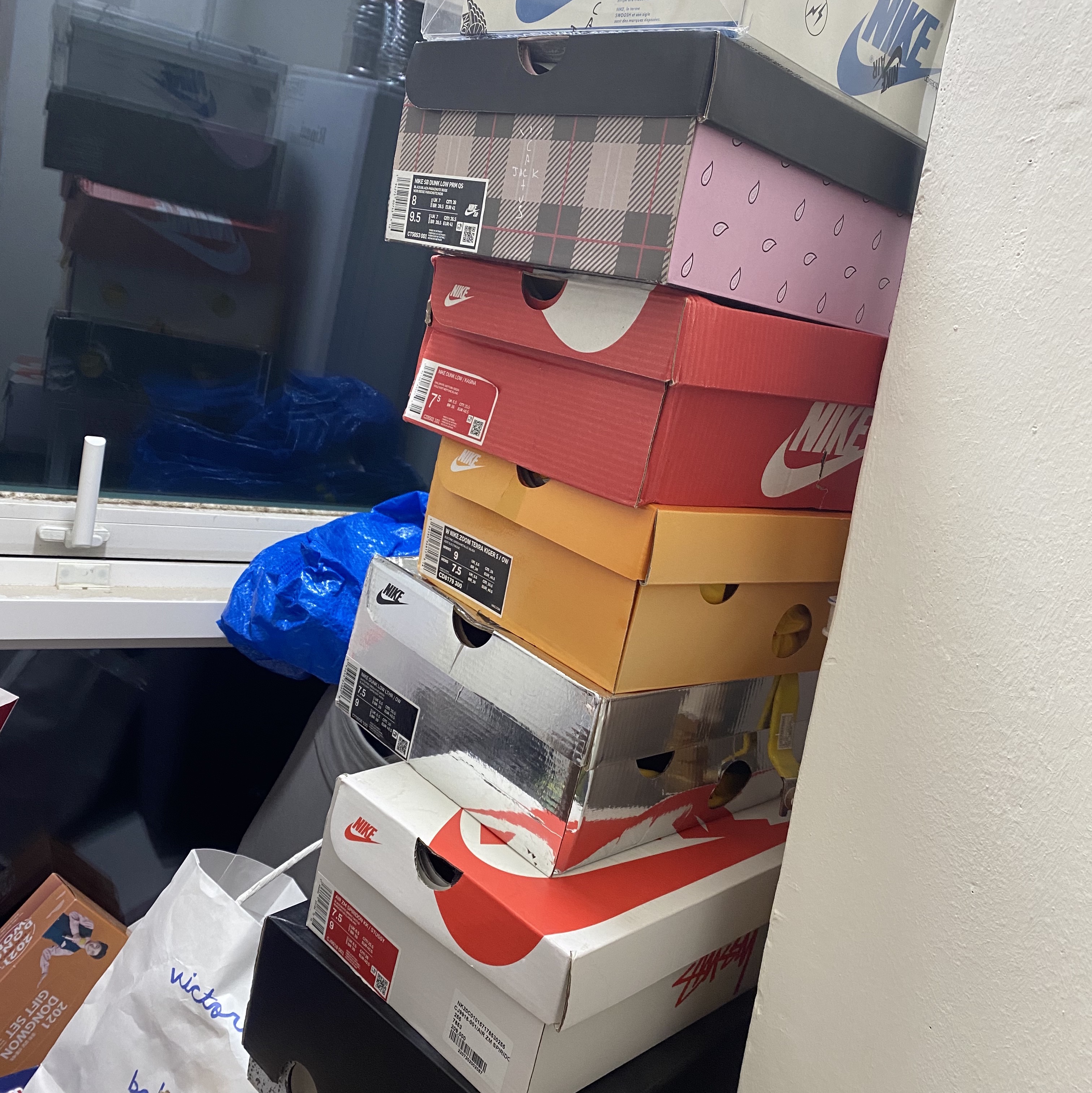 Nike x Travis Scott SB Dunk Low 착용 스타일 - 2