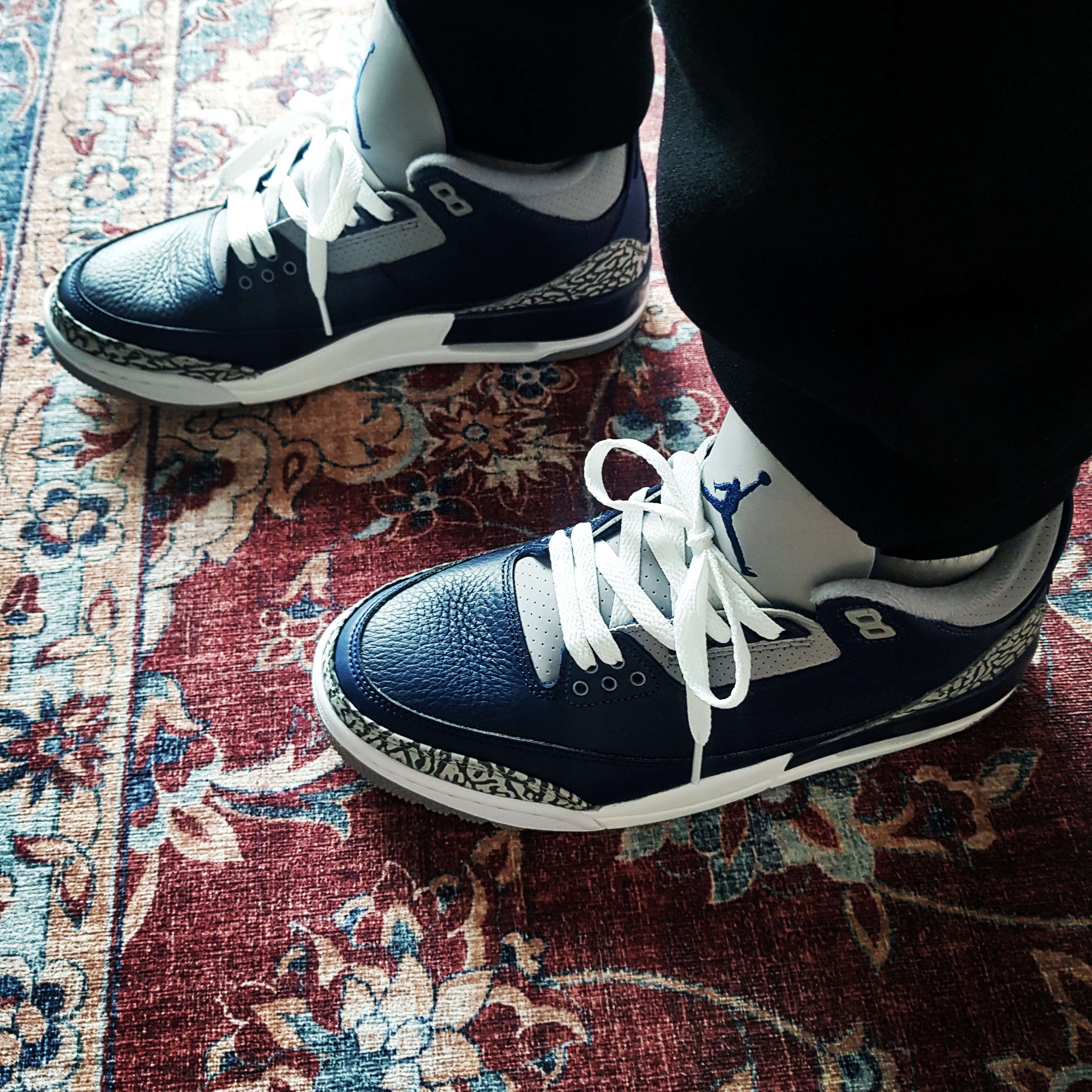 Jordan 3 Retro Midnight Navy 착용 스타일