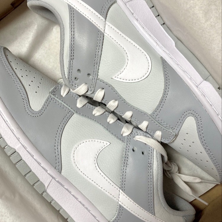 Nike Dunk Low Retro Wolf Grey 착용 스타일