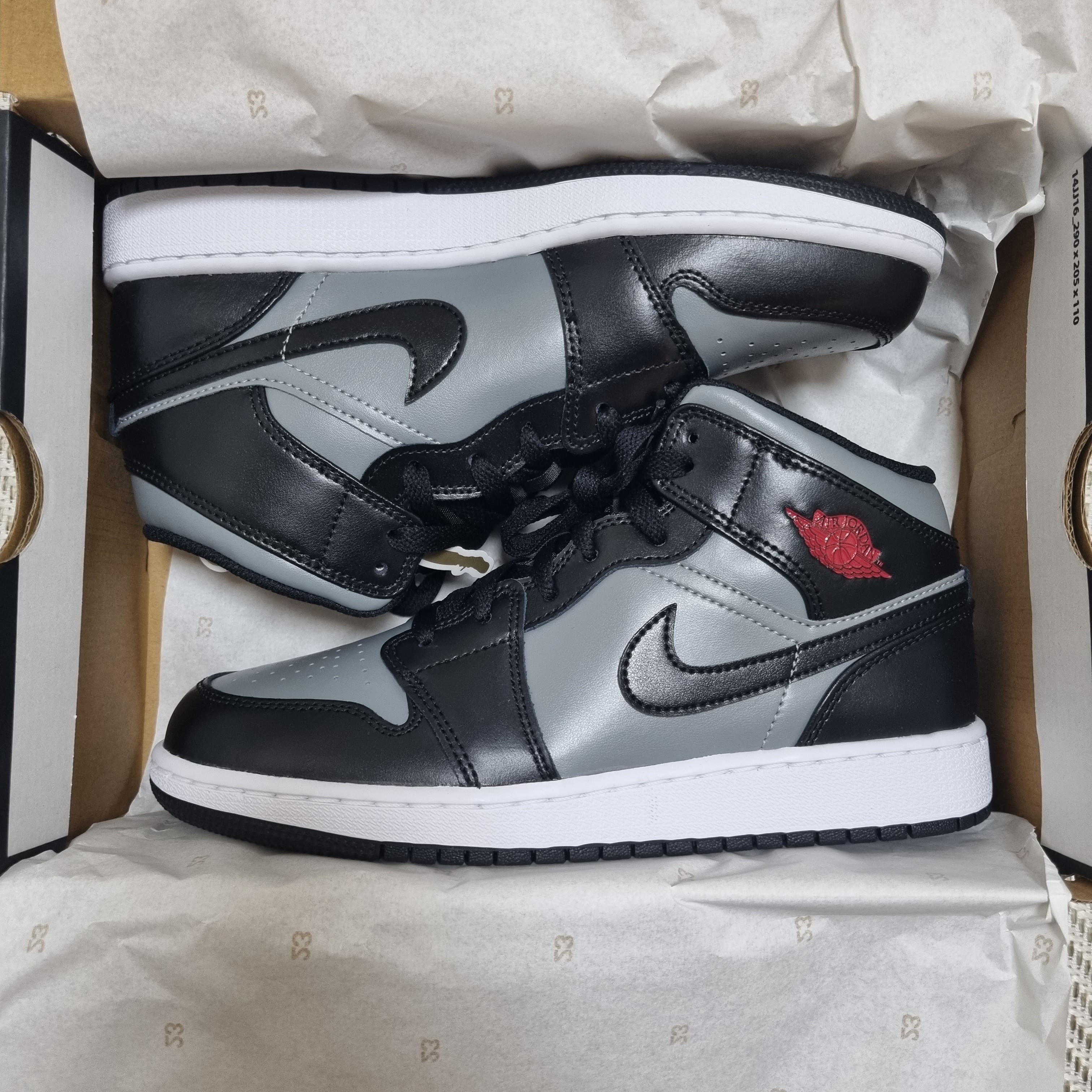 (GS) Jordan 1 Mid Shadow 착용 스타일 - 3