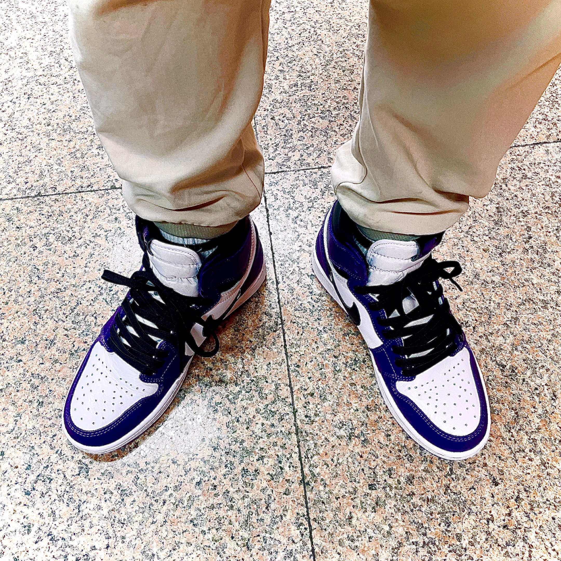 Jordan 1 Retro High OG Court Purple 2020 착용 스타일