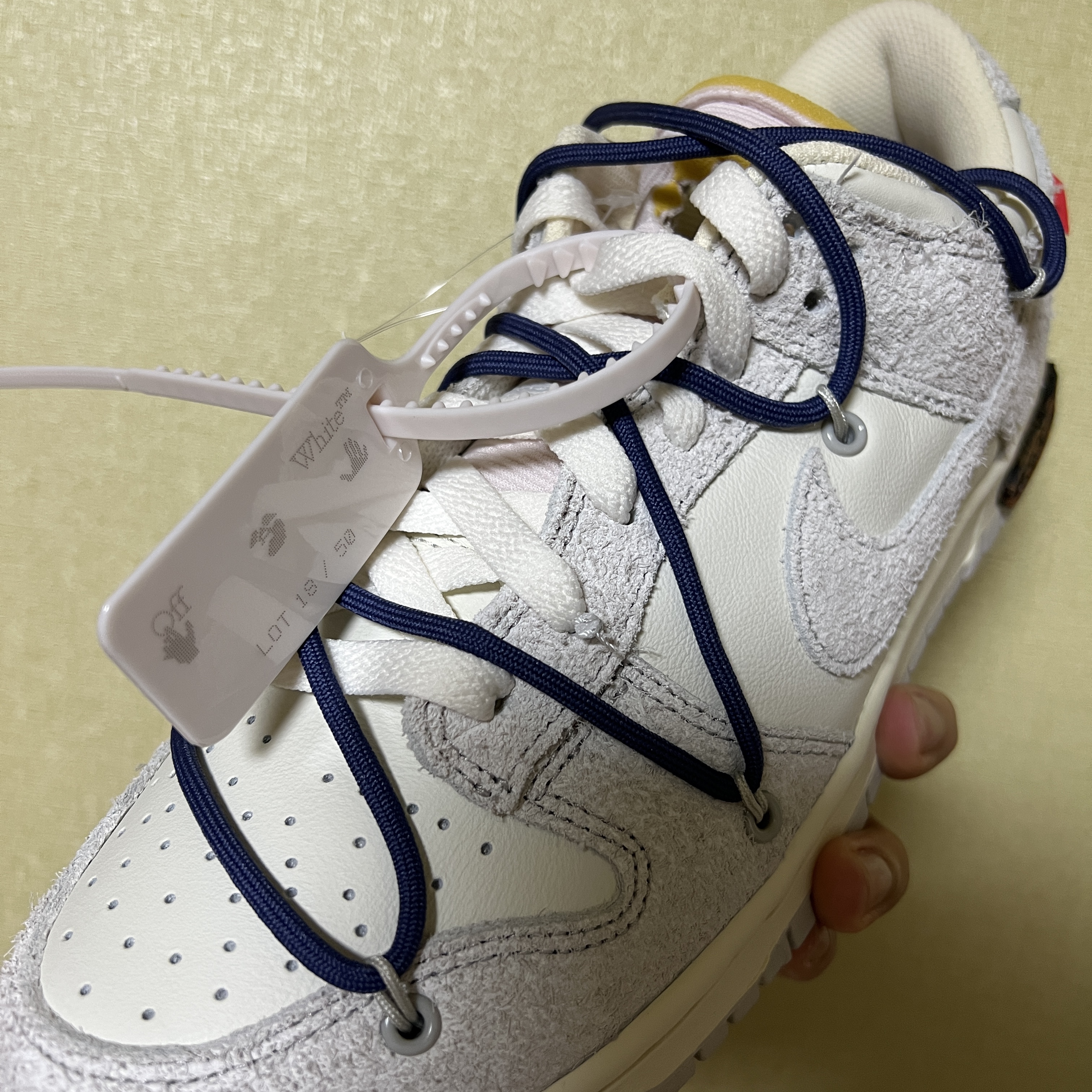 Nike x Off-White Dunk Low The 50 - Lot 18 착용 스타일
