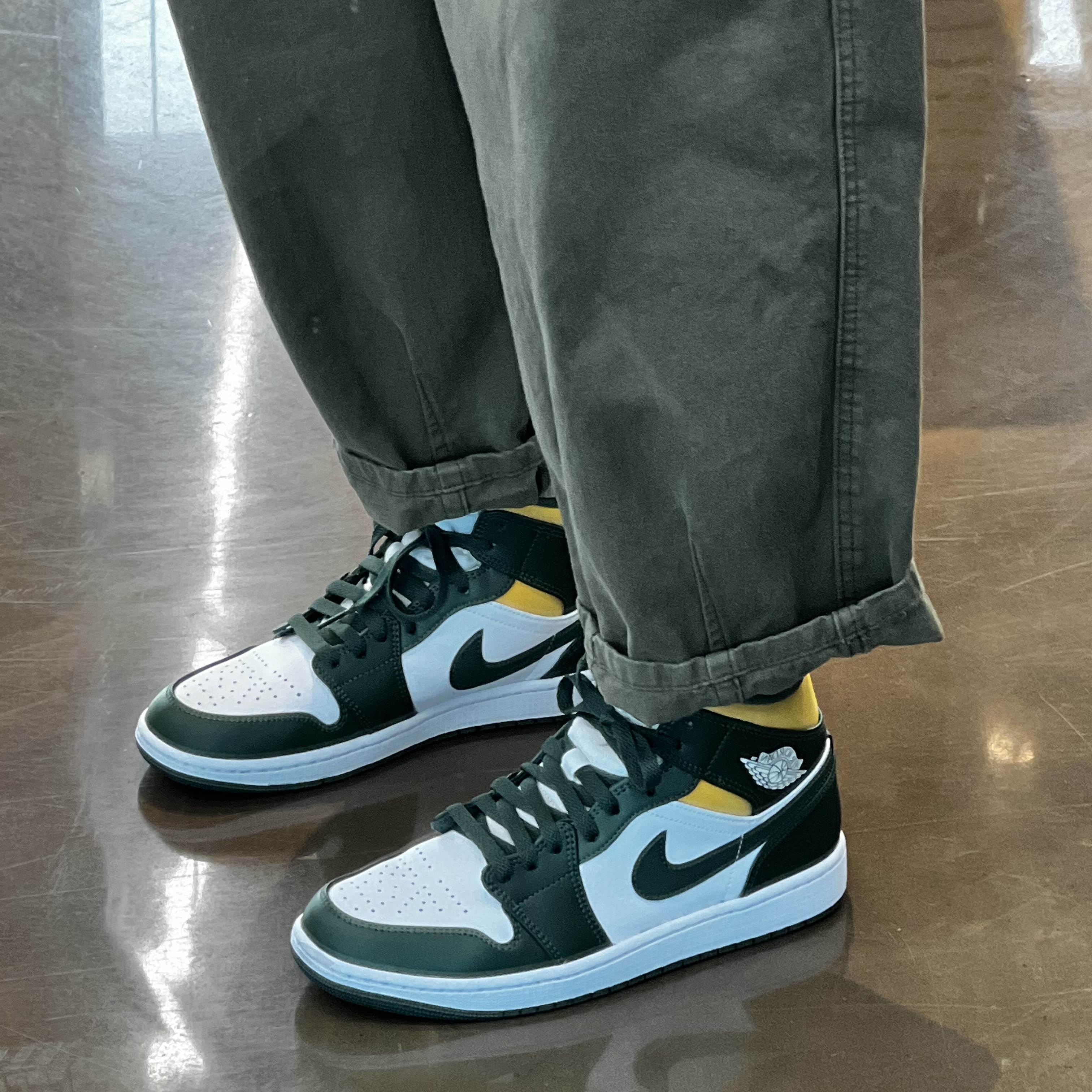 Jordan 1 Mid Sonics 2021 착용 스타일